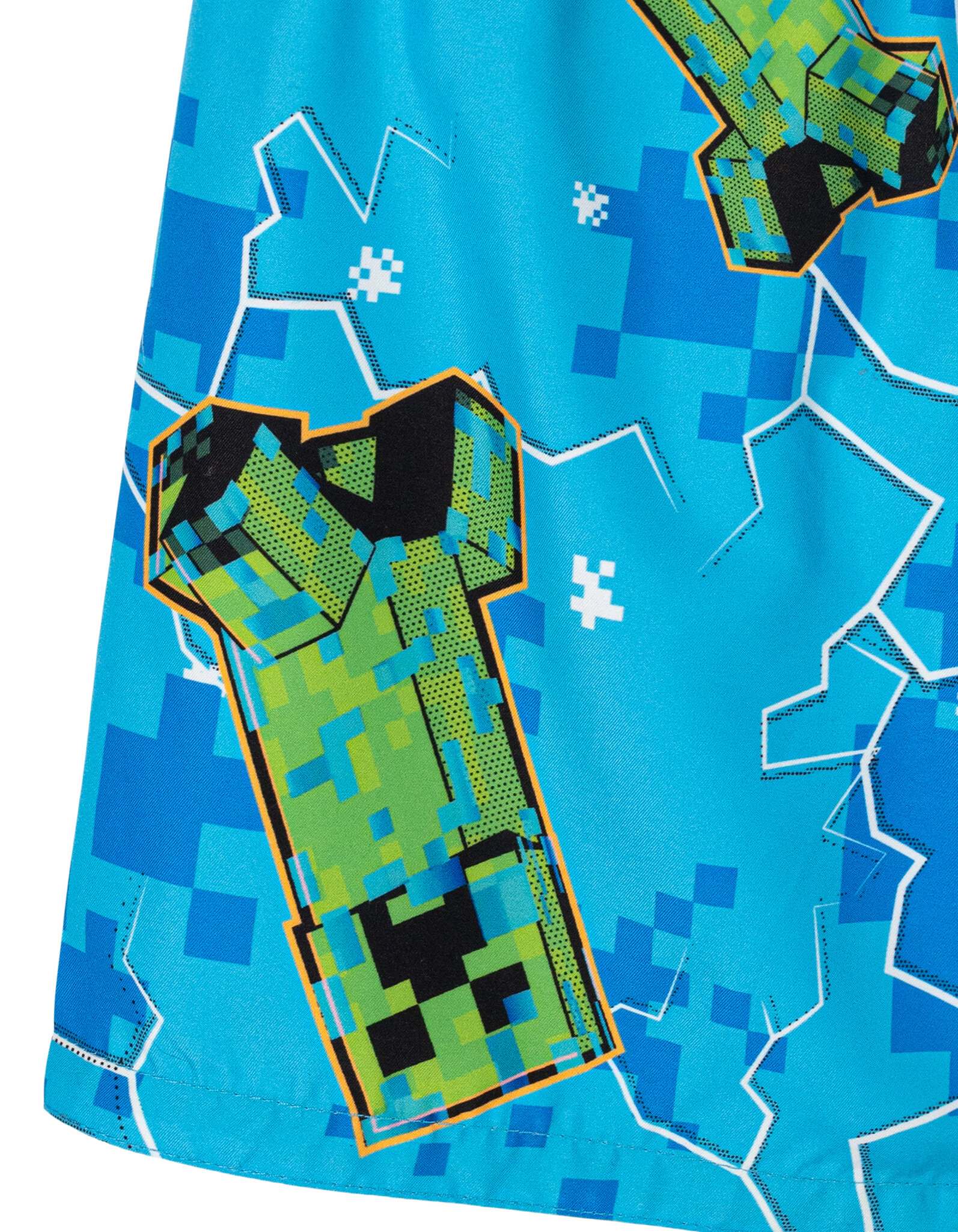Minecraft Boys' Quick Dry Mesh Lined Swim Trunks