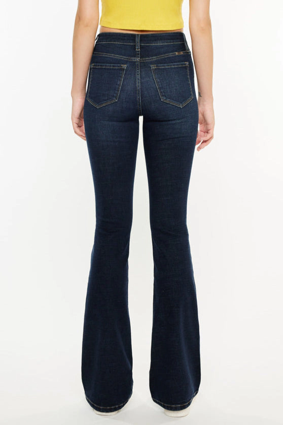 KanCan Women's Essentials High Rise Bootcut Jeans Avery