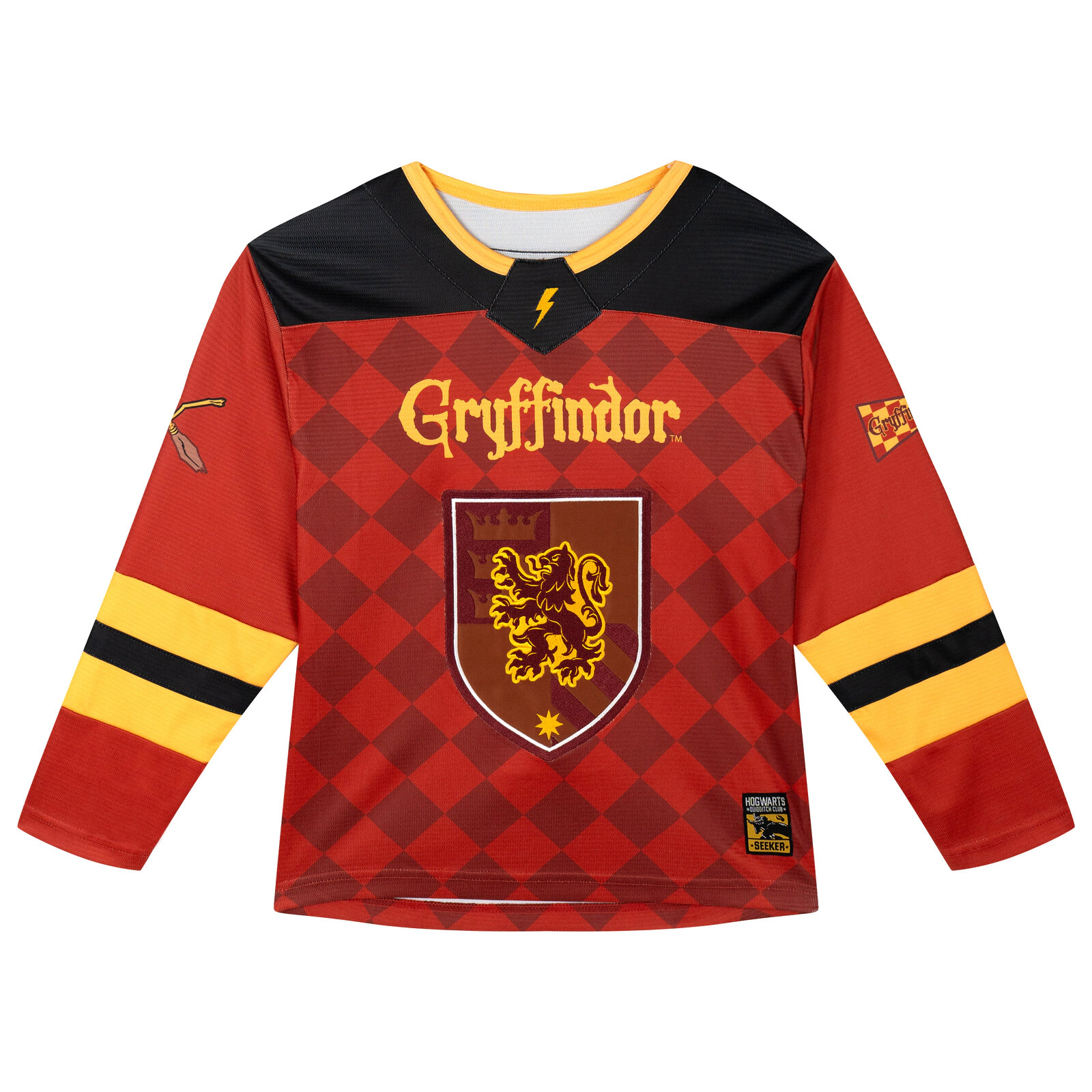 Harry Potter Boys' Athletic Long Sleeve Jersey