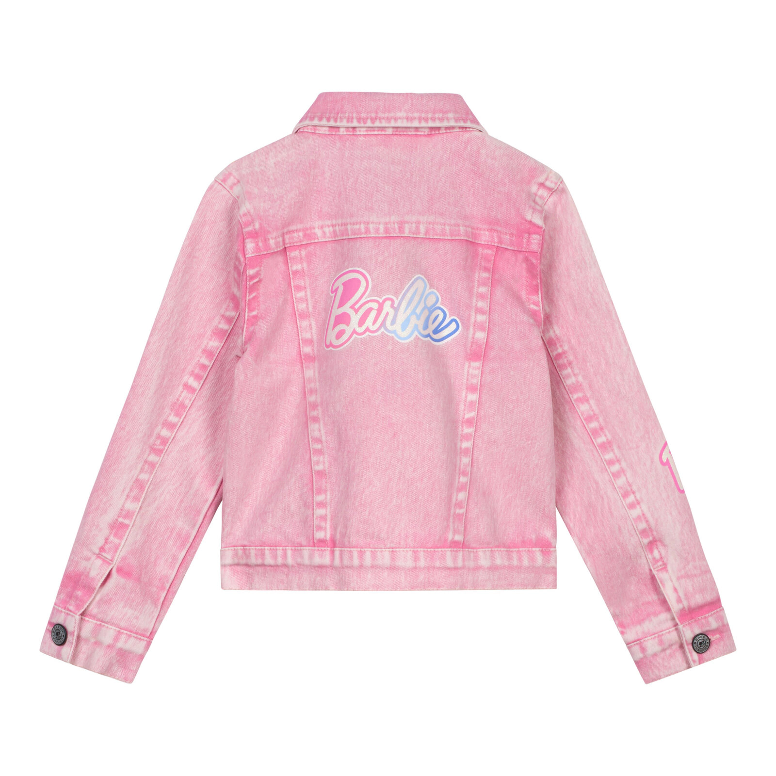 Barbie Girls' Glitter Denim Jacket