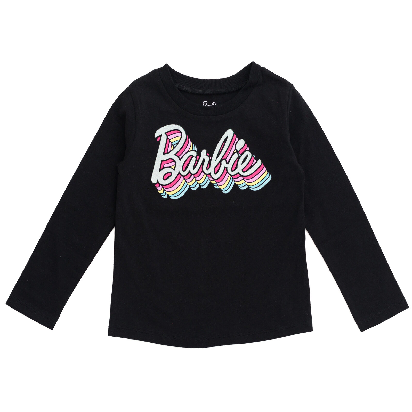 Barbie Girls' Long-Sleeve T-Shirt 3-Pack