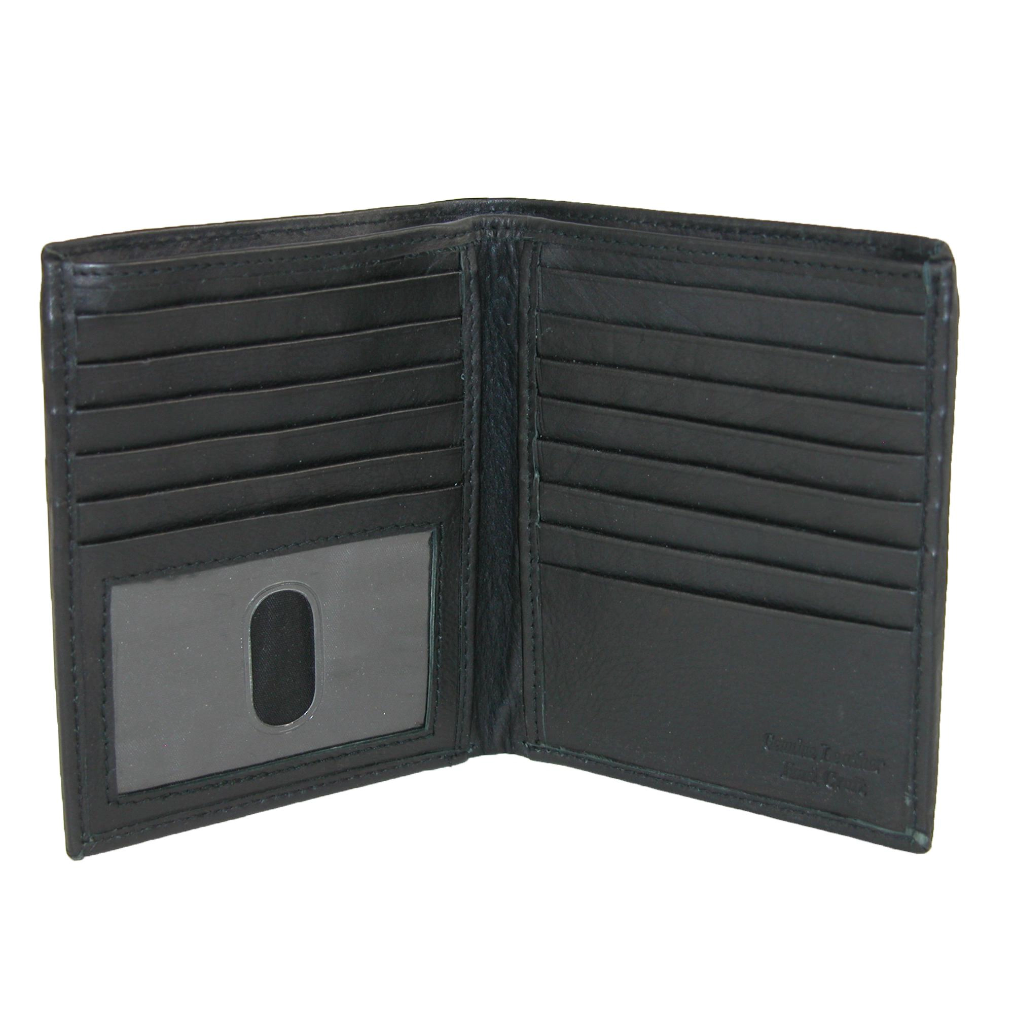 Paul & Taylor Men's Leather Deluxe Hipster Bifold Wallet