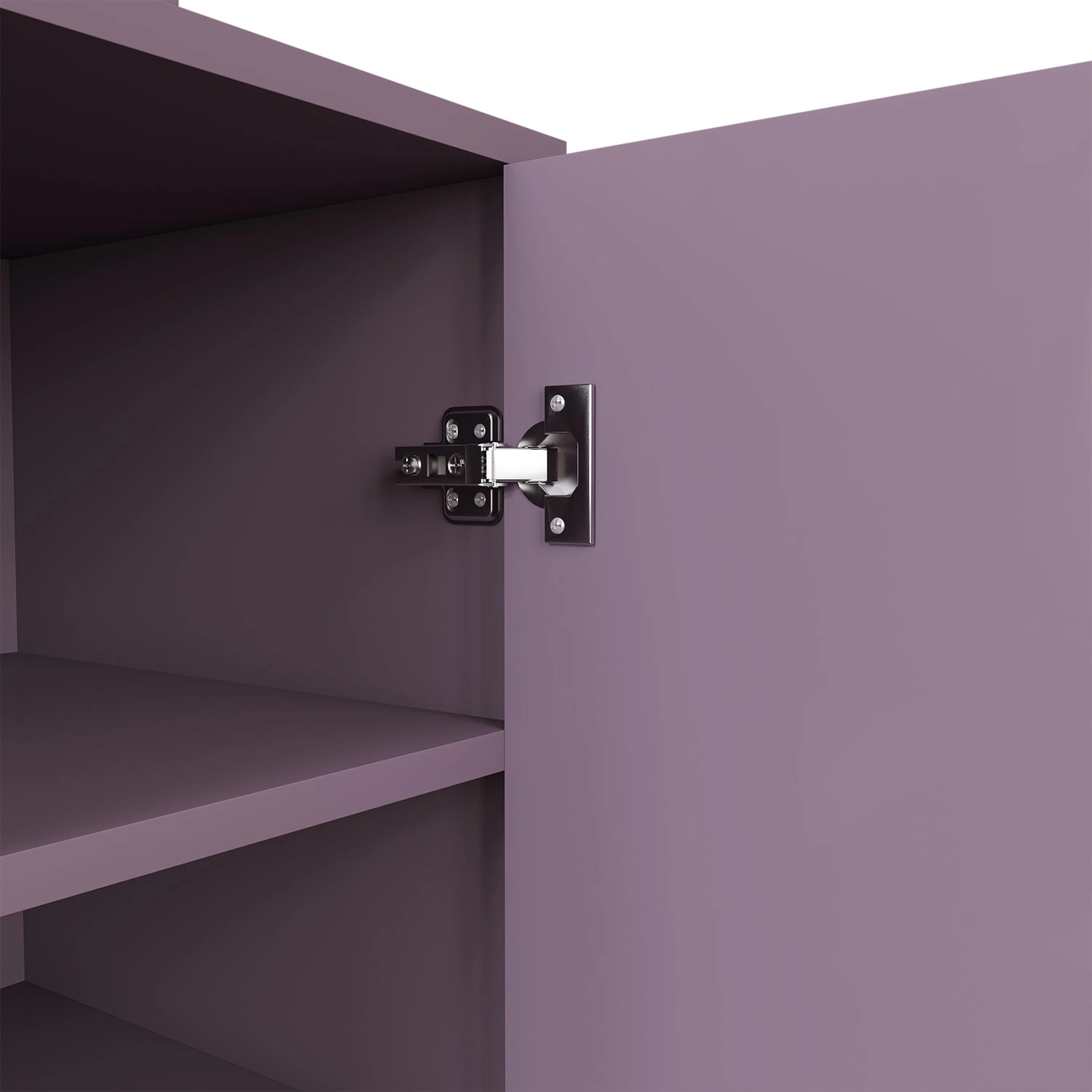 GBruno LED Lighted Purple Vanity Desk With Stool