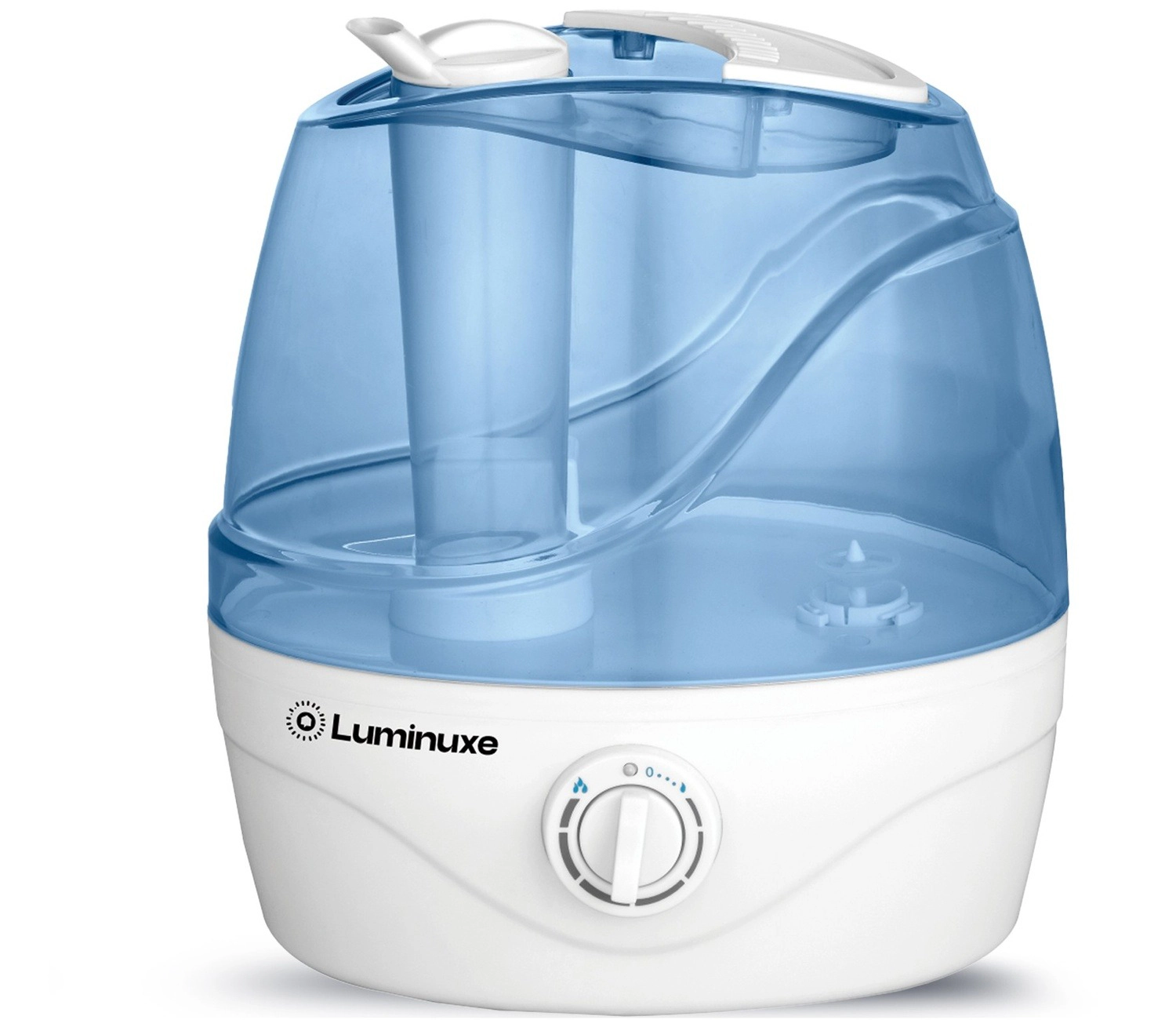 Luminuxe Cool Mist Humidifiers- 2.2L Quiet Ultrasonic, 360° Rotating Nozzle, Adjustable Mist, Auto Shut-Off, Filter-Free