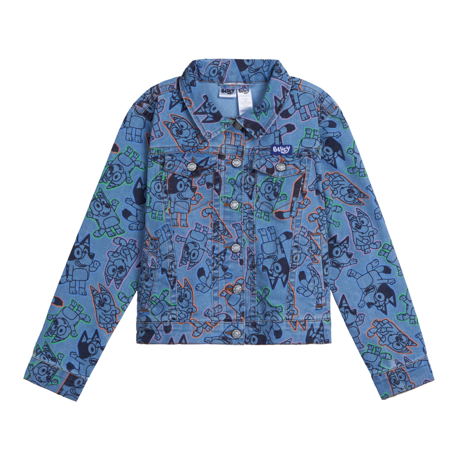 Bluey Girls' Denim Jacket