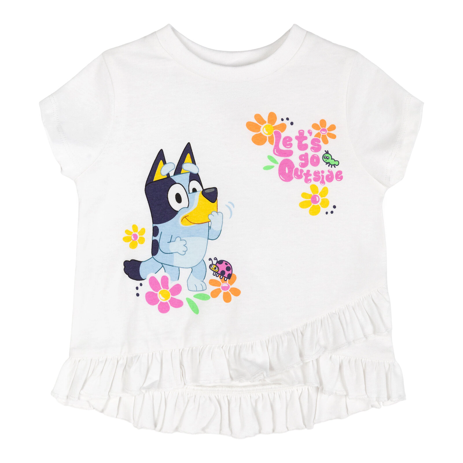 Bluey Girls' 2-Piece T-Shirt and Shorts Set