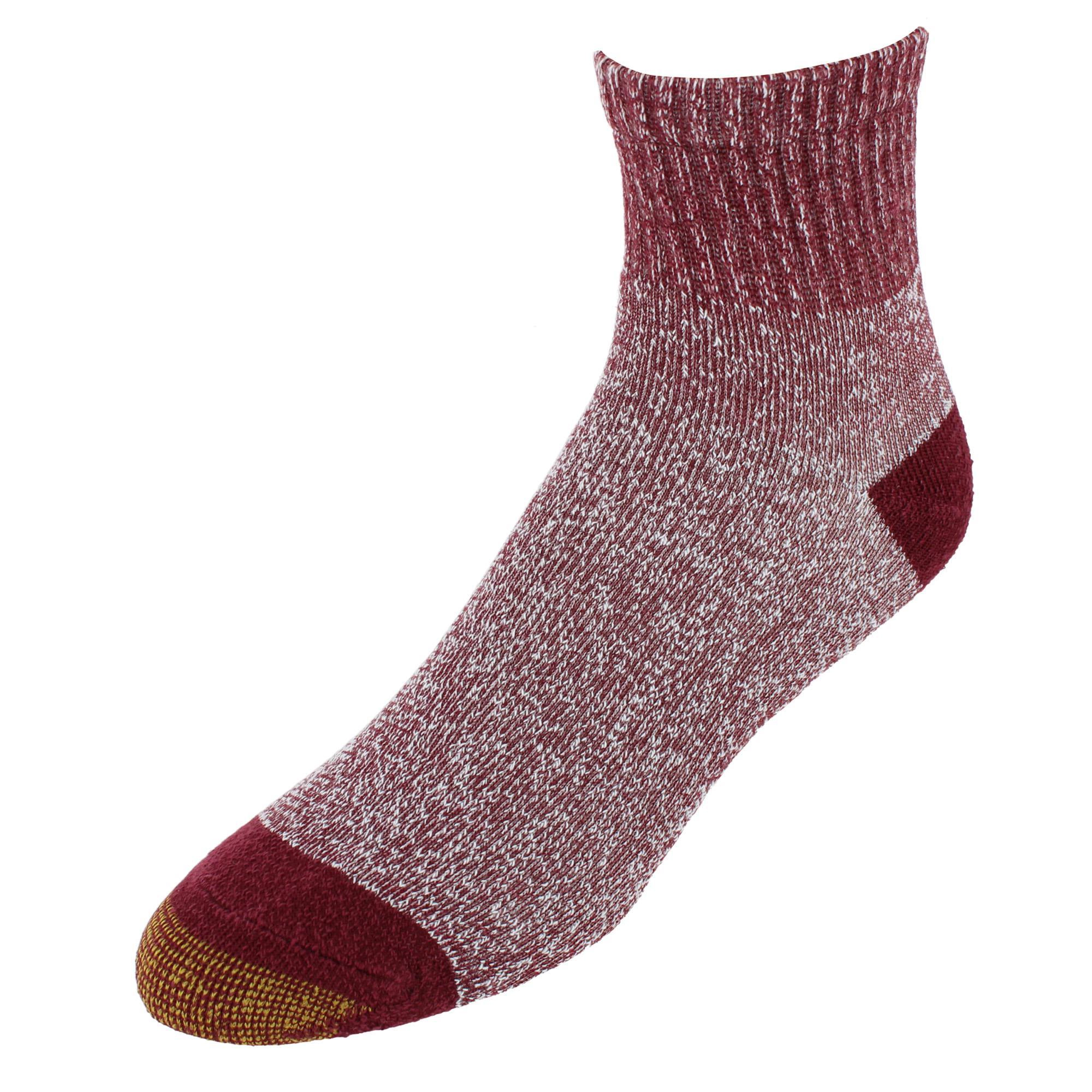 Gold Toe Men's Quarter Lenght Full Cushioned Socks (6 Pairs)