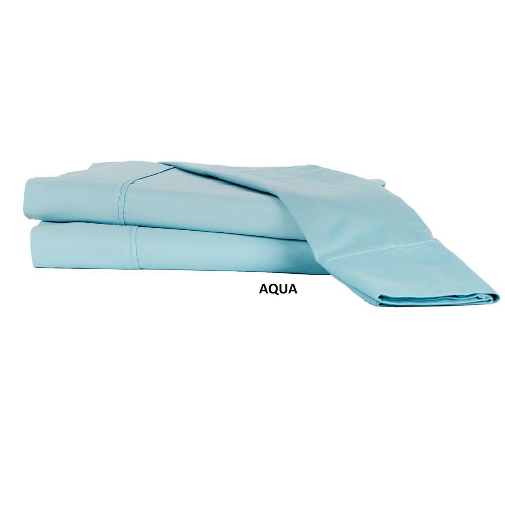 Castle Hill London Thread Count Cotton Sateen Sheet Set Deep Pocket - King