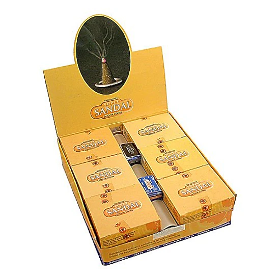 Satya Sandal Sandalwood Cones, 120-Count Bulk Box, Color: Yellow - JCPenney