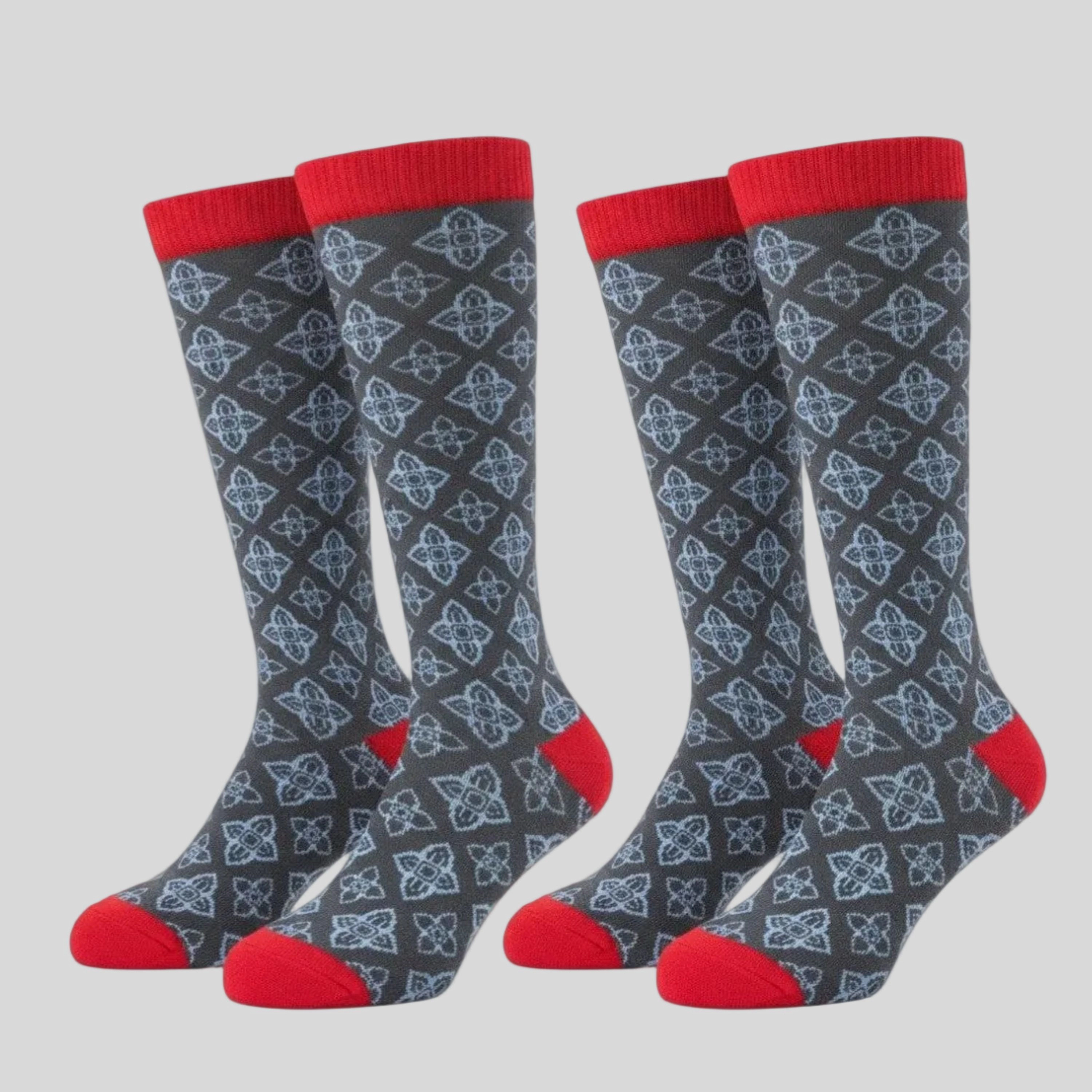 Wear Sierra Women's Light Compression Knee High Socks