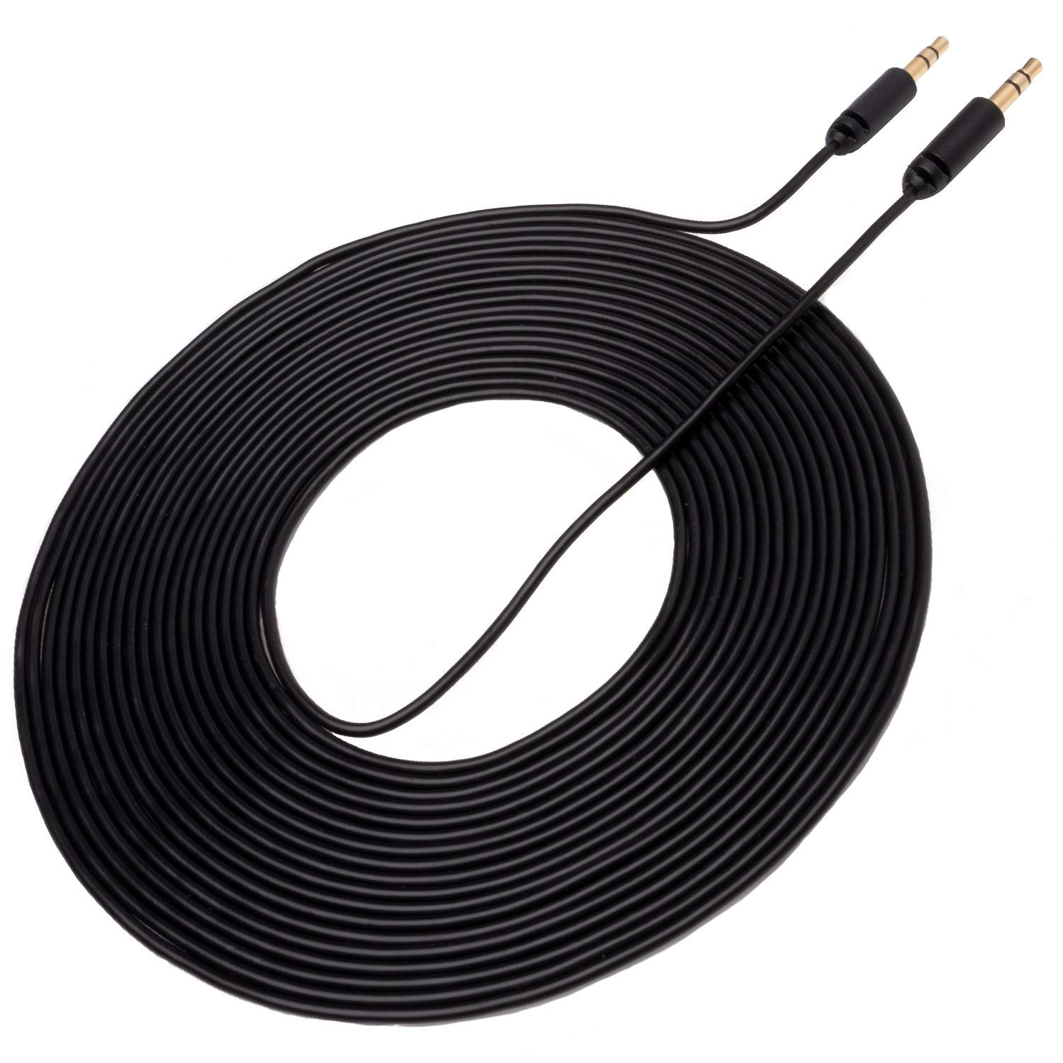 Movo MC6 Dual 3.5mm Male Stereo TRS Cable - 20-Foot Camera Patch