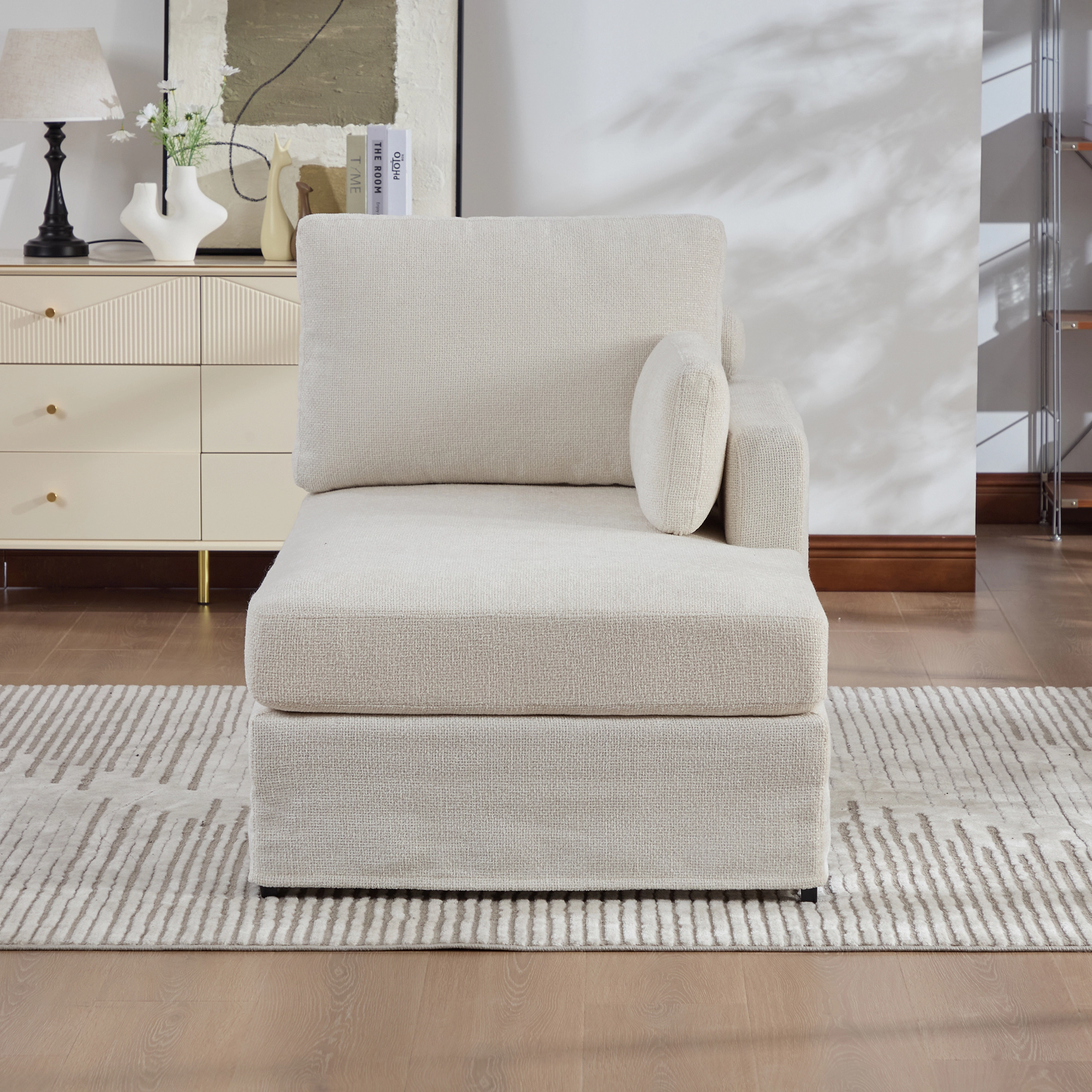 GOODSILO Convertible Multi Functional Upholstered Sofa Bed