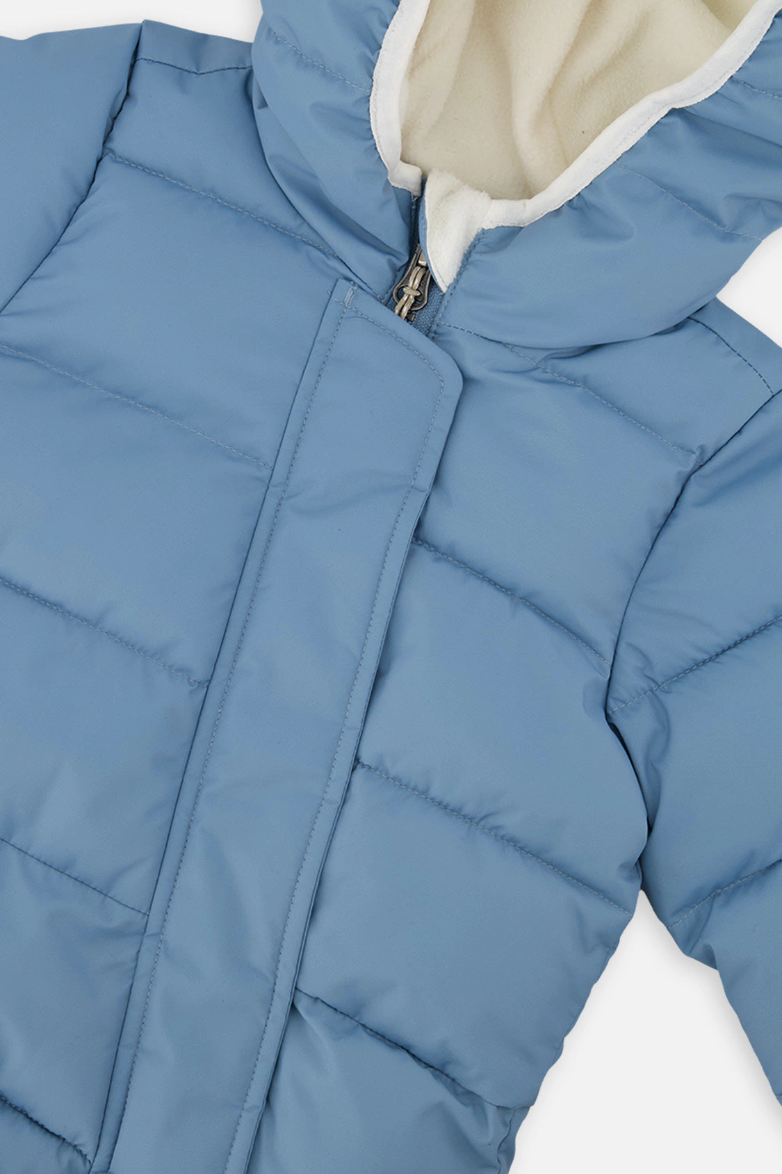 Deux par Unisex Cloud Quilted One Piece Snowsuit Adapted for Car Seats