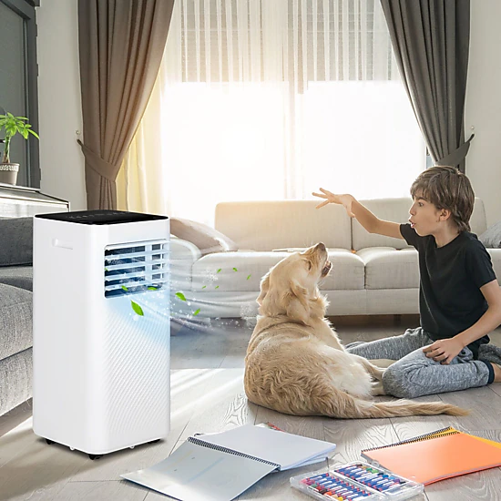SlickBlue 10,000 BTU Portable Air Conditioner with Remote Control