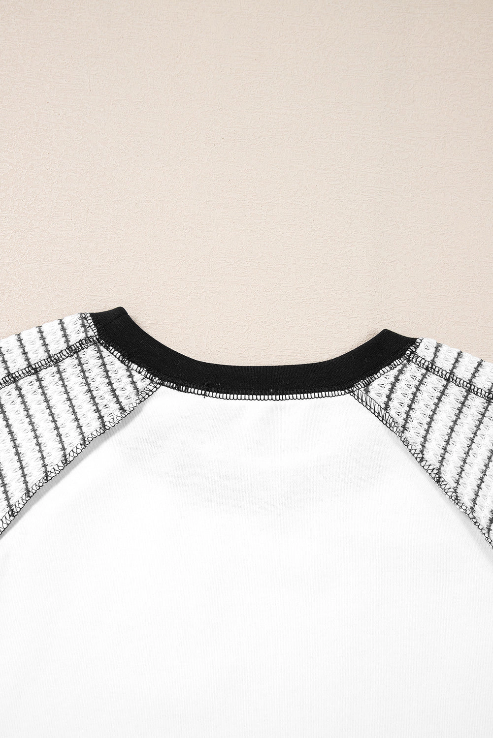 Threaded Pear Women's Alaia Sleeve Raglan Patchwork Top