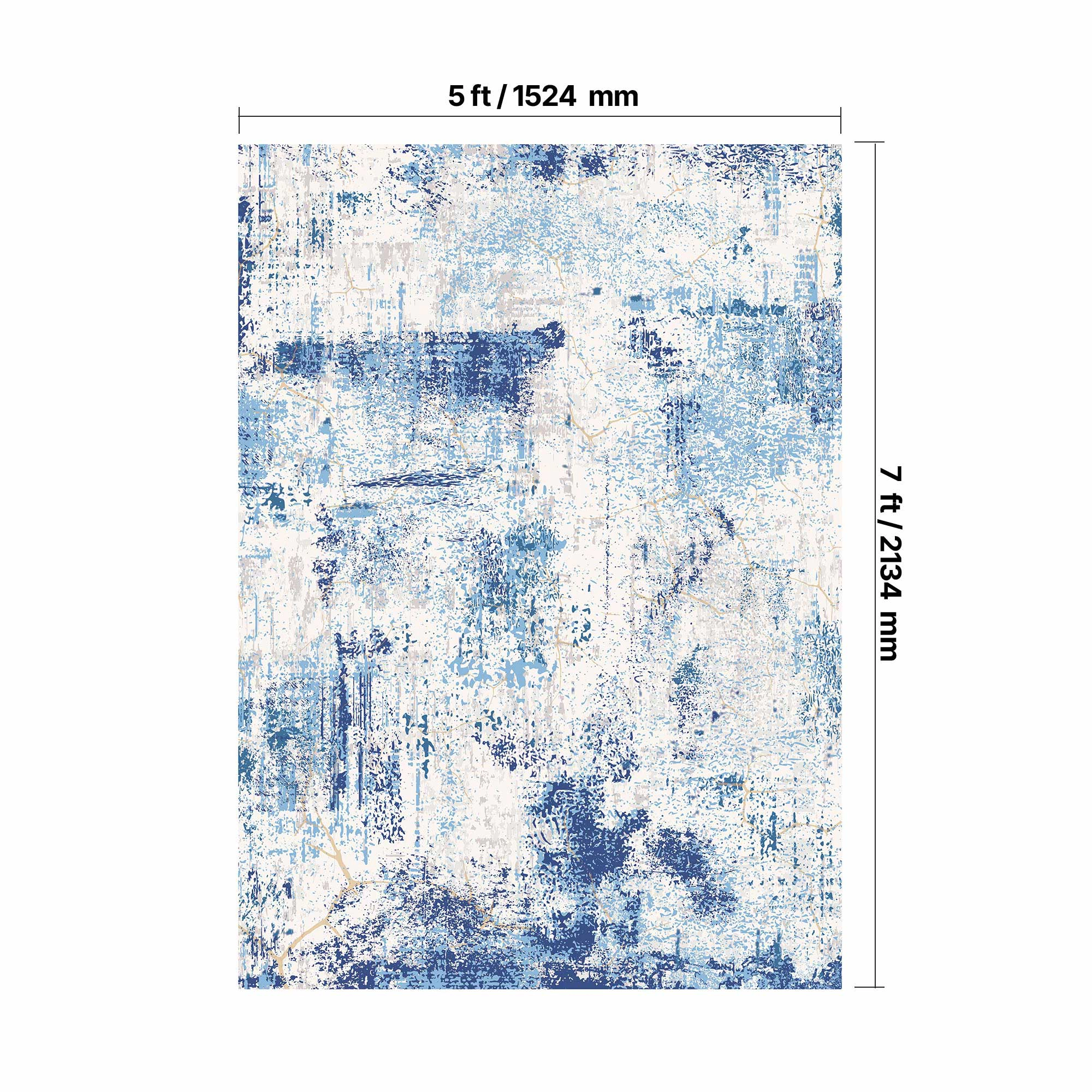 HONGGE Area Rug Large Washable Rug Non-Slip and Tear-Resistant Soft Carpet Pet & Child Friendly Modern Area Rugs Indoor