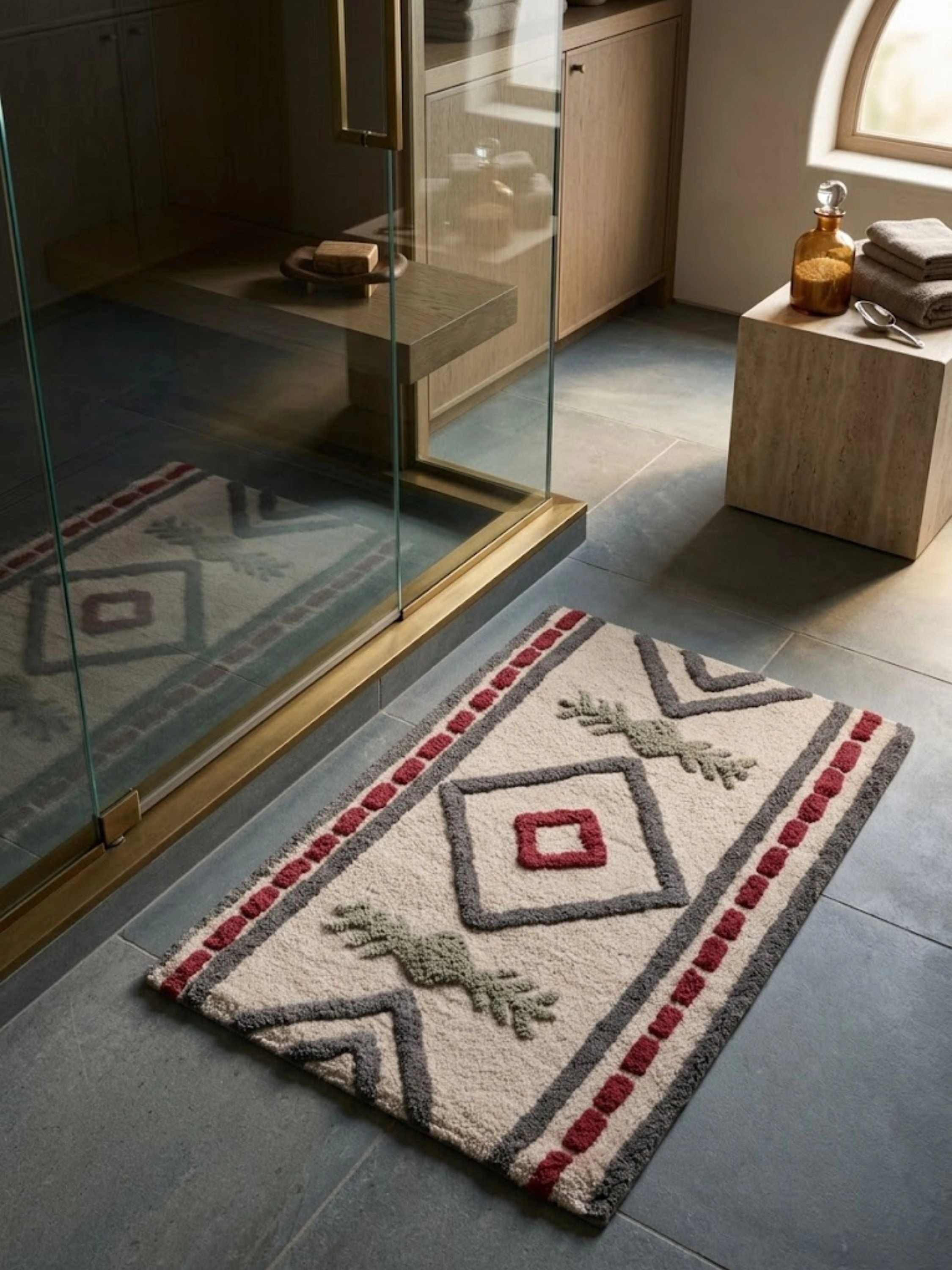 GAURI KOHLI Gohana Bath Mat