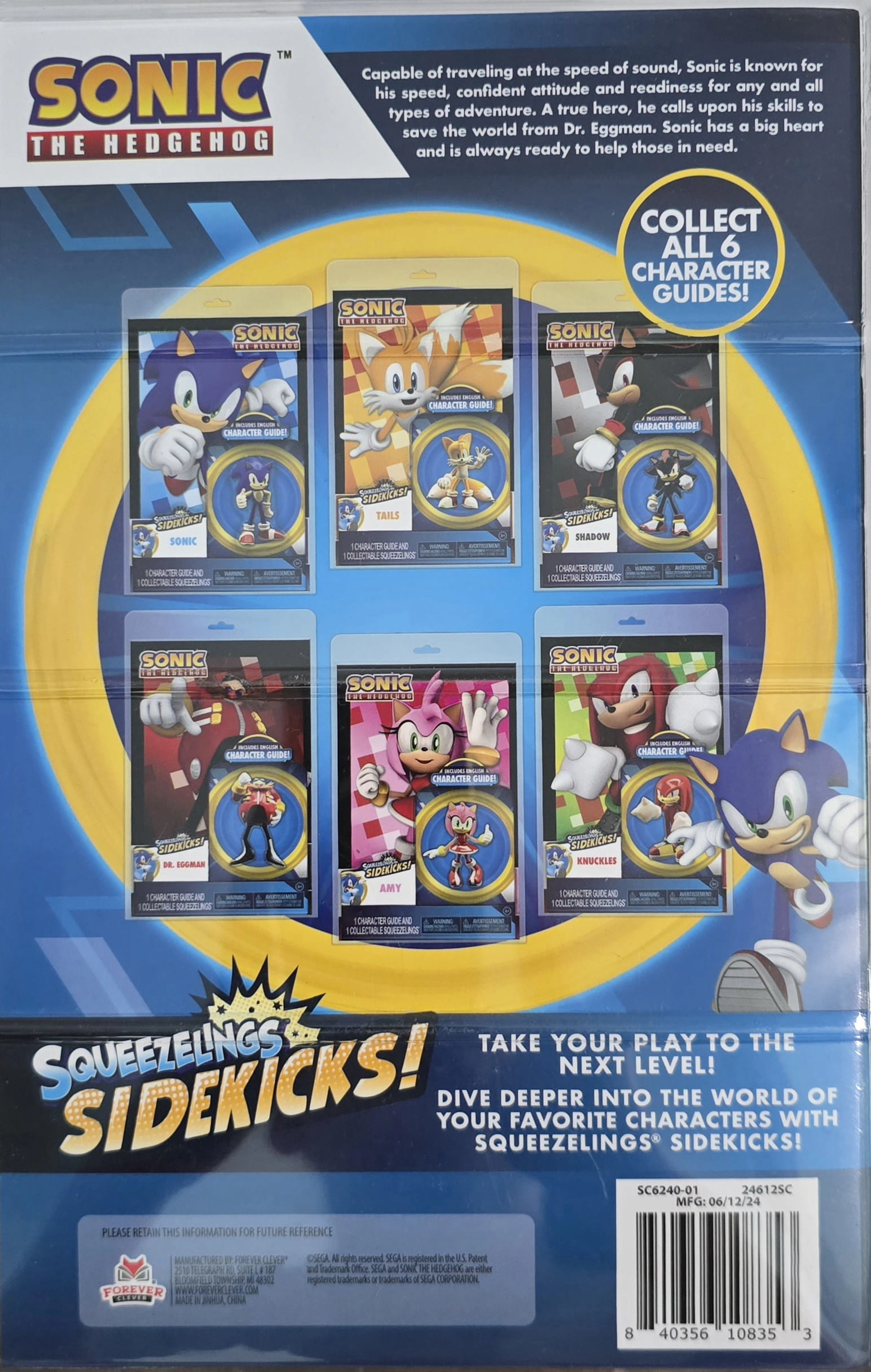 Sonic the Hedgehog Sidekicks Tails Set