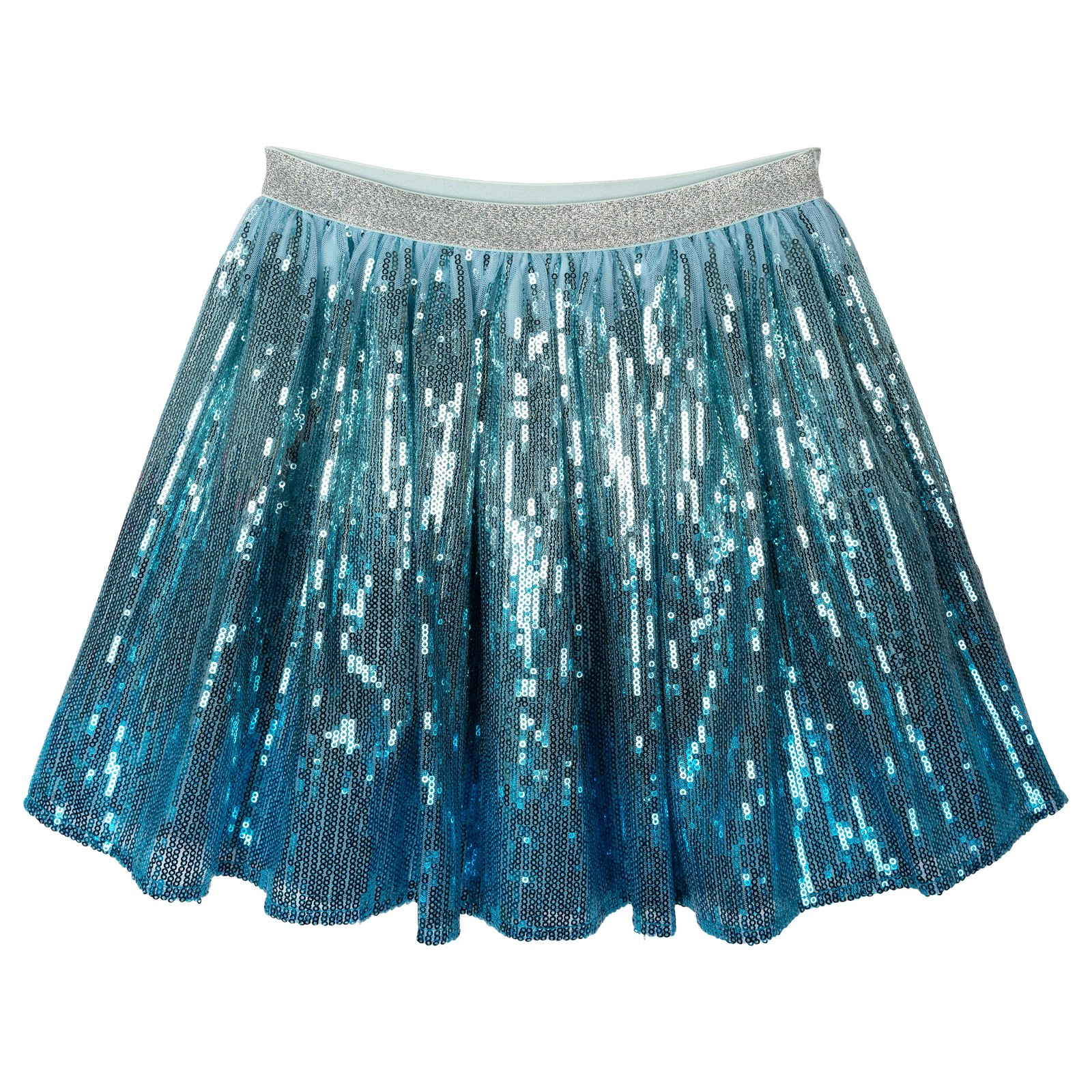 Disney Girls' Long Sleeve Tee and Sequin Skirt Set