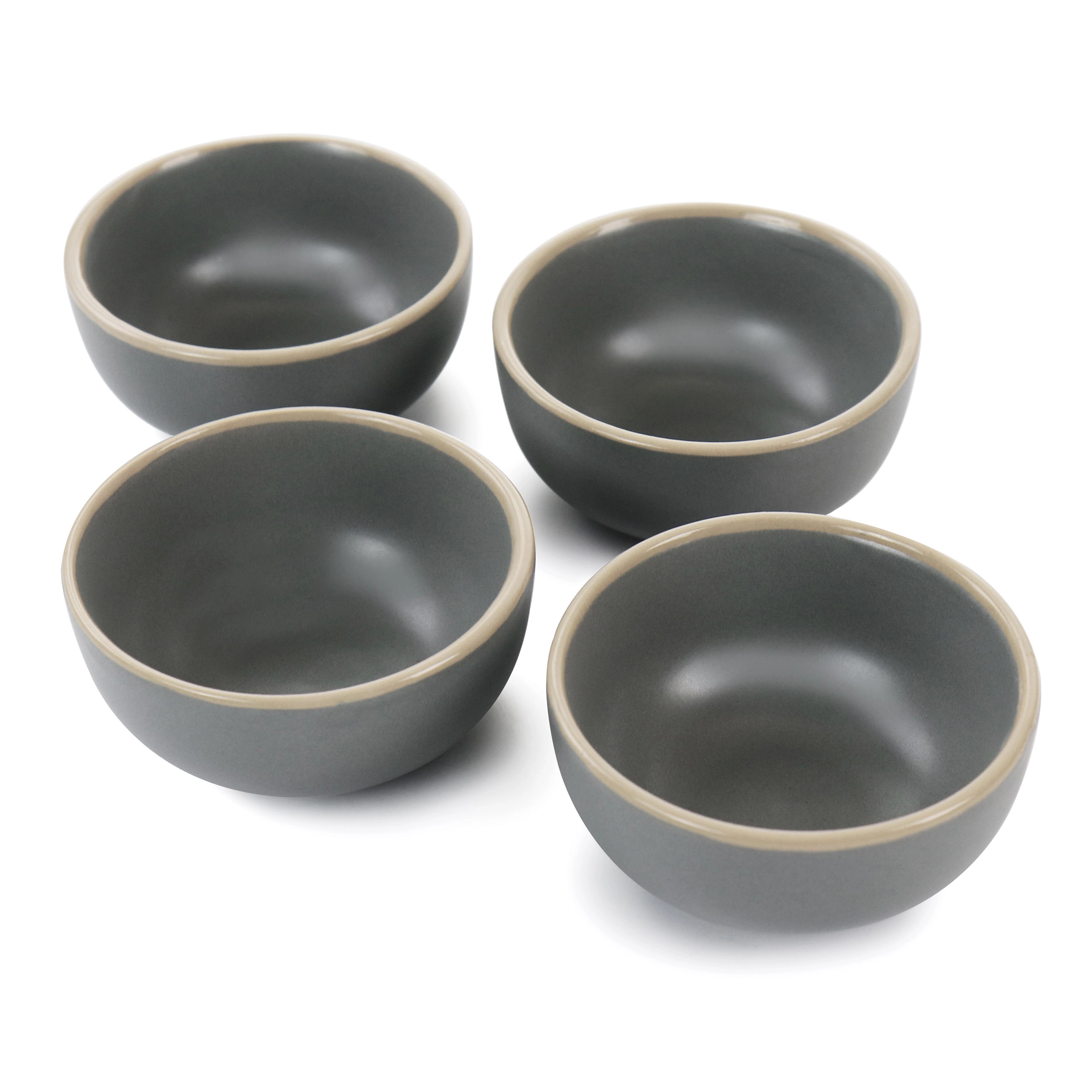 Gibson Home Rockaway 4 Piece 3.5in Fruit Bowl Set