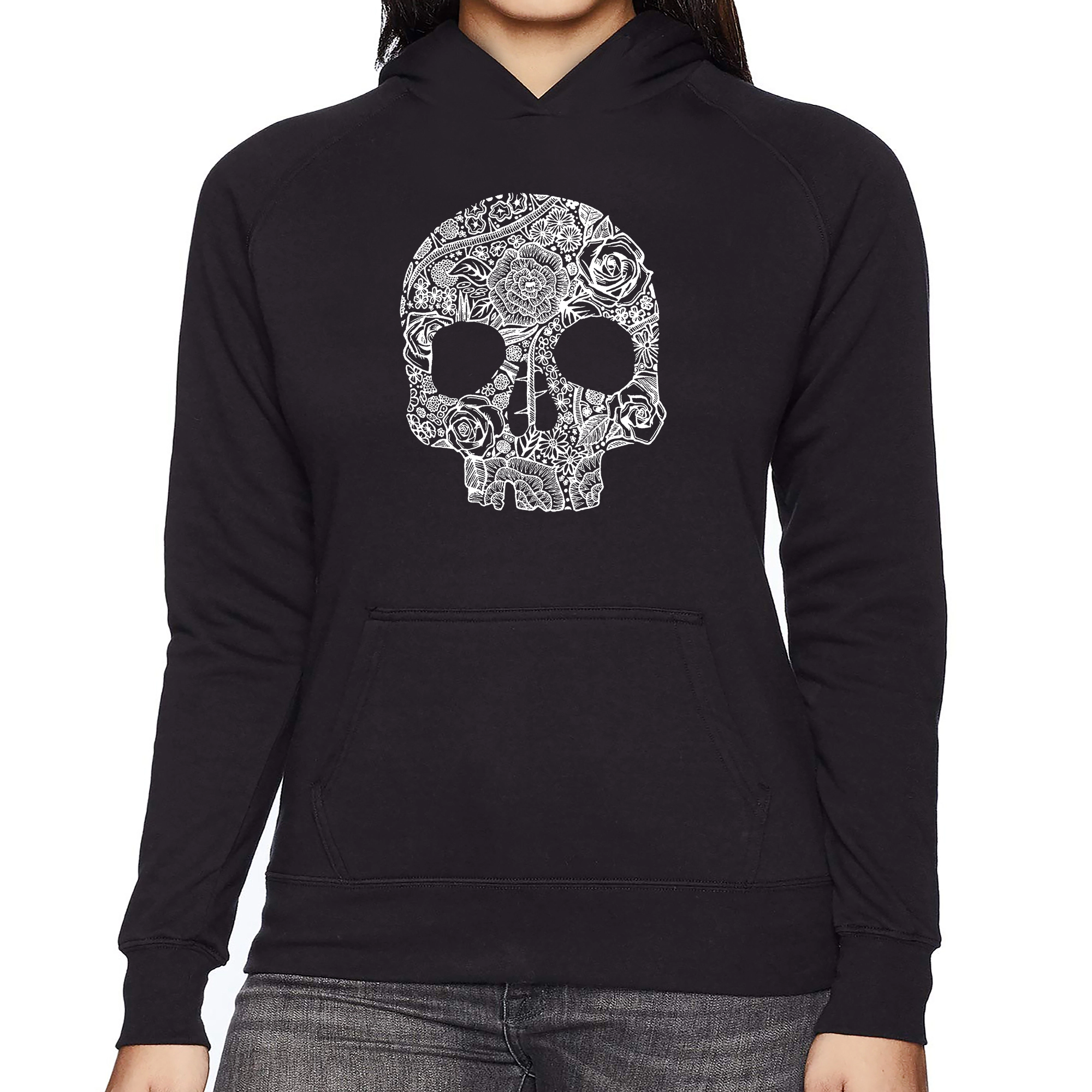 LA Pop Art Flower Skull