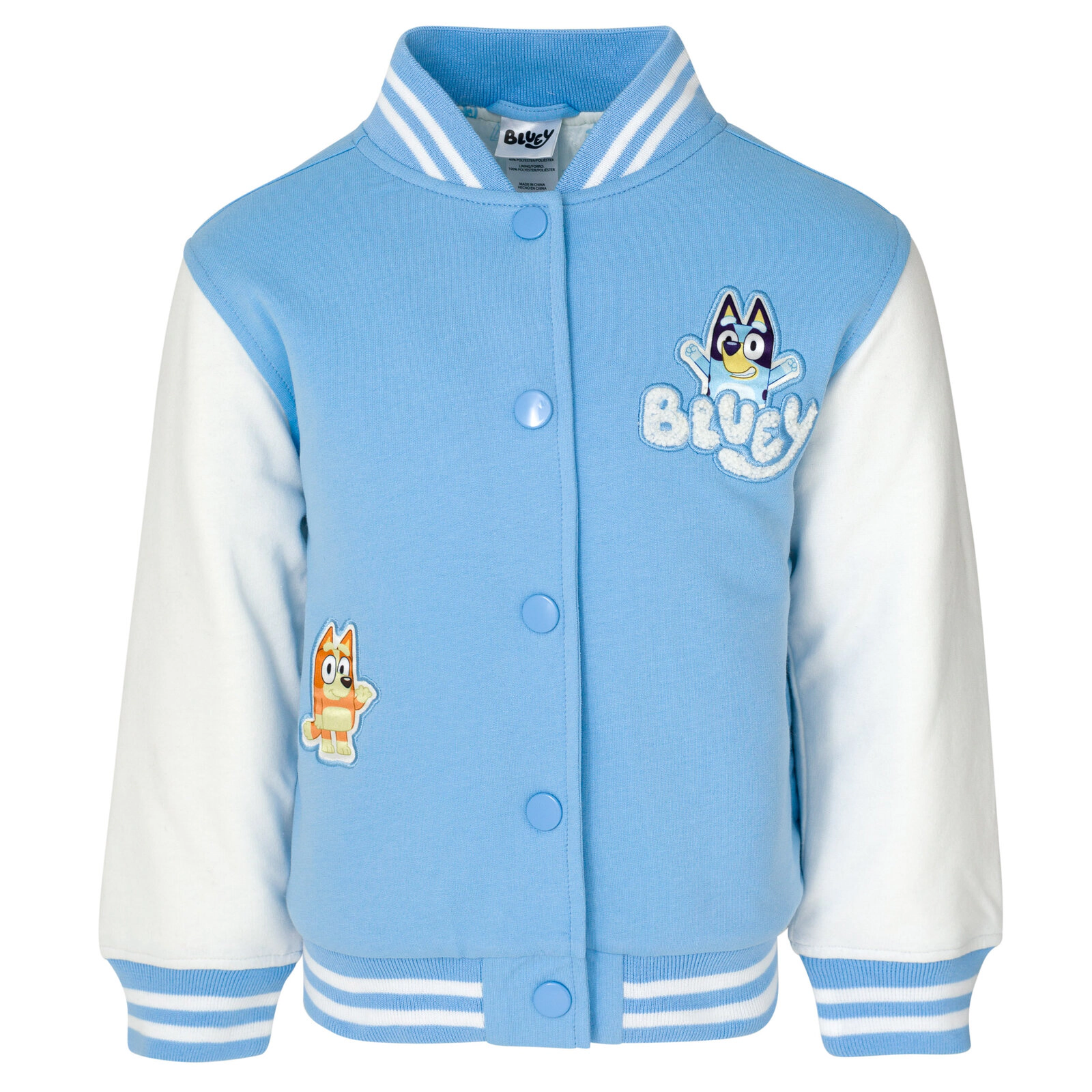 Bluey Girls' Varsity Bomber Jacket