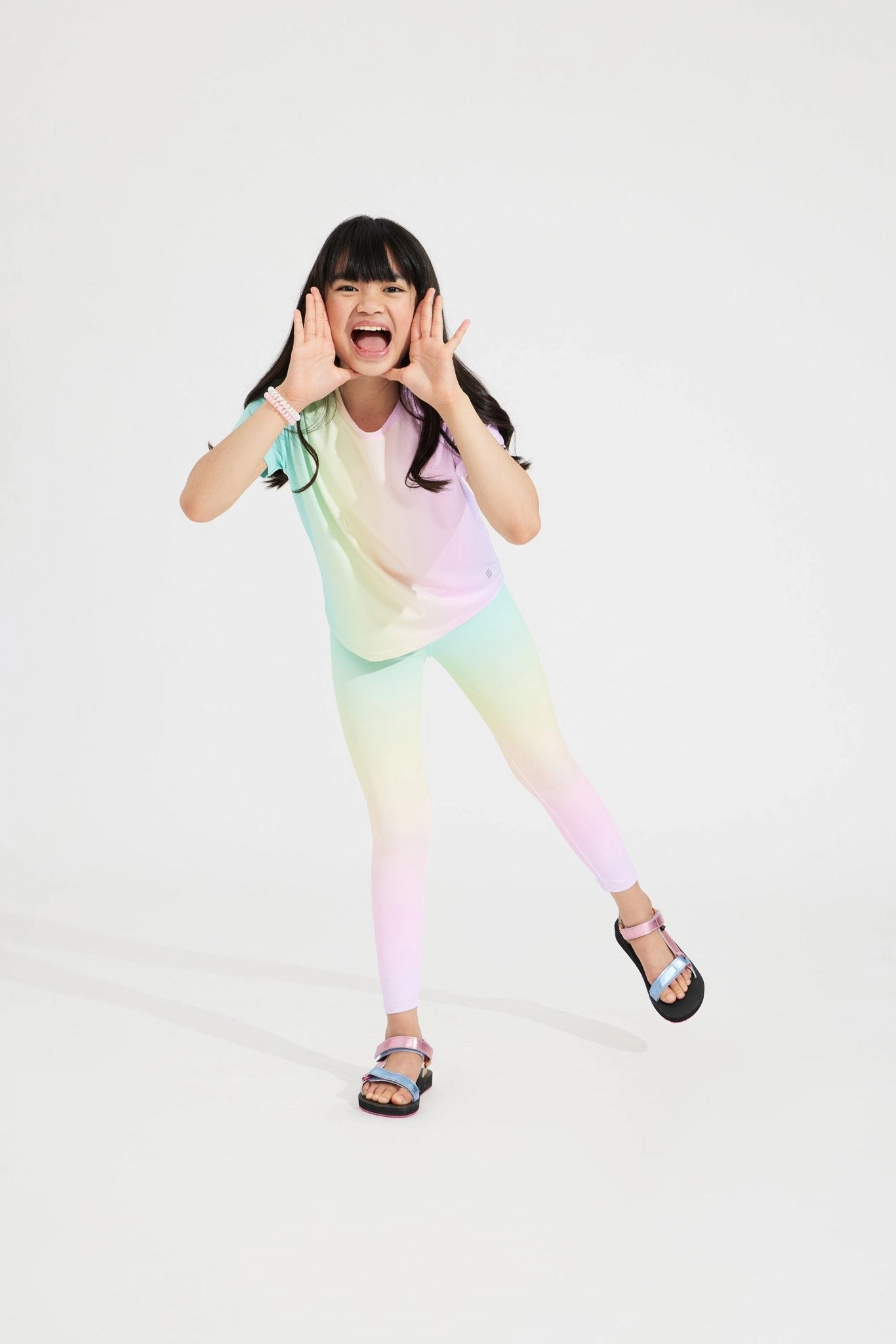 Rockets of Awesome Sweet as Candy Active Legging for Girls