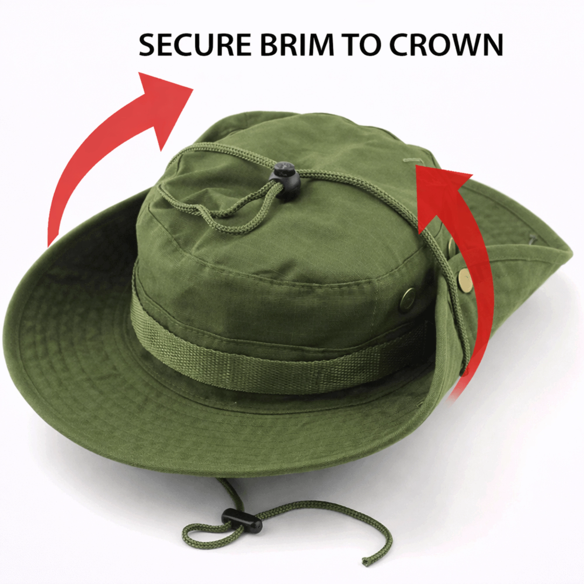 XGear Tactical Unisex Wide Brim Safari Boonie Bucket Hat