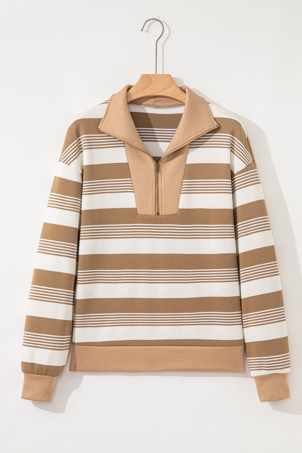 Threaded Pear Women's Gianna Patchwork Vintage Fashion Sweatshirt