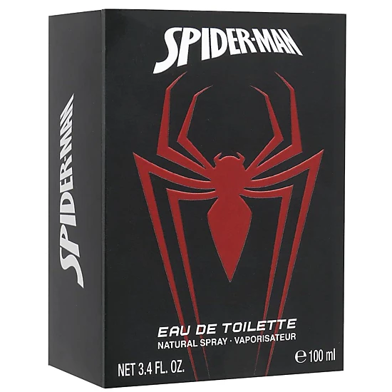 Disney Marvel Spider-Man Black Eau de Toilette Spray for Kids 3.4 fl oz ...