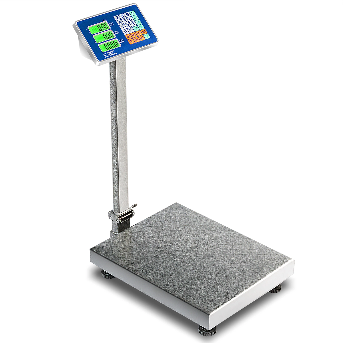 LJG 660 lbs Weight Platform Scale Digital Floor Folding Scale