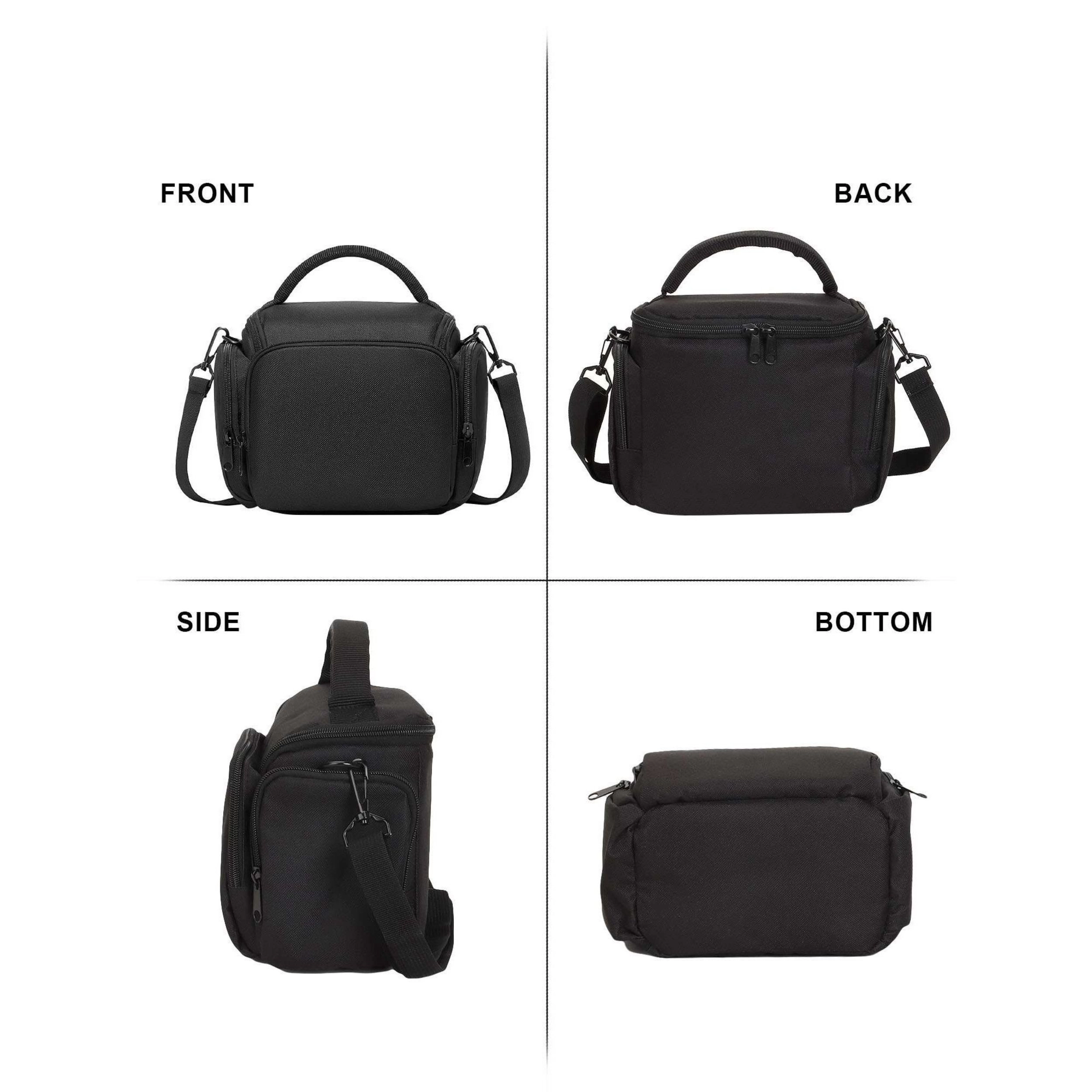 Home Collection Padded Waterproof Camera Crossbody Bag with Multi Pockets