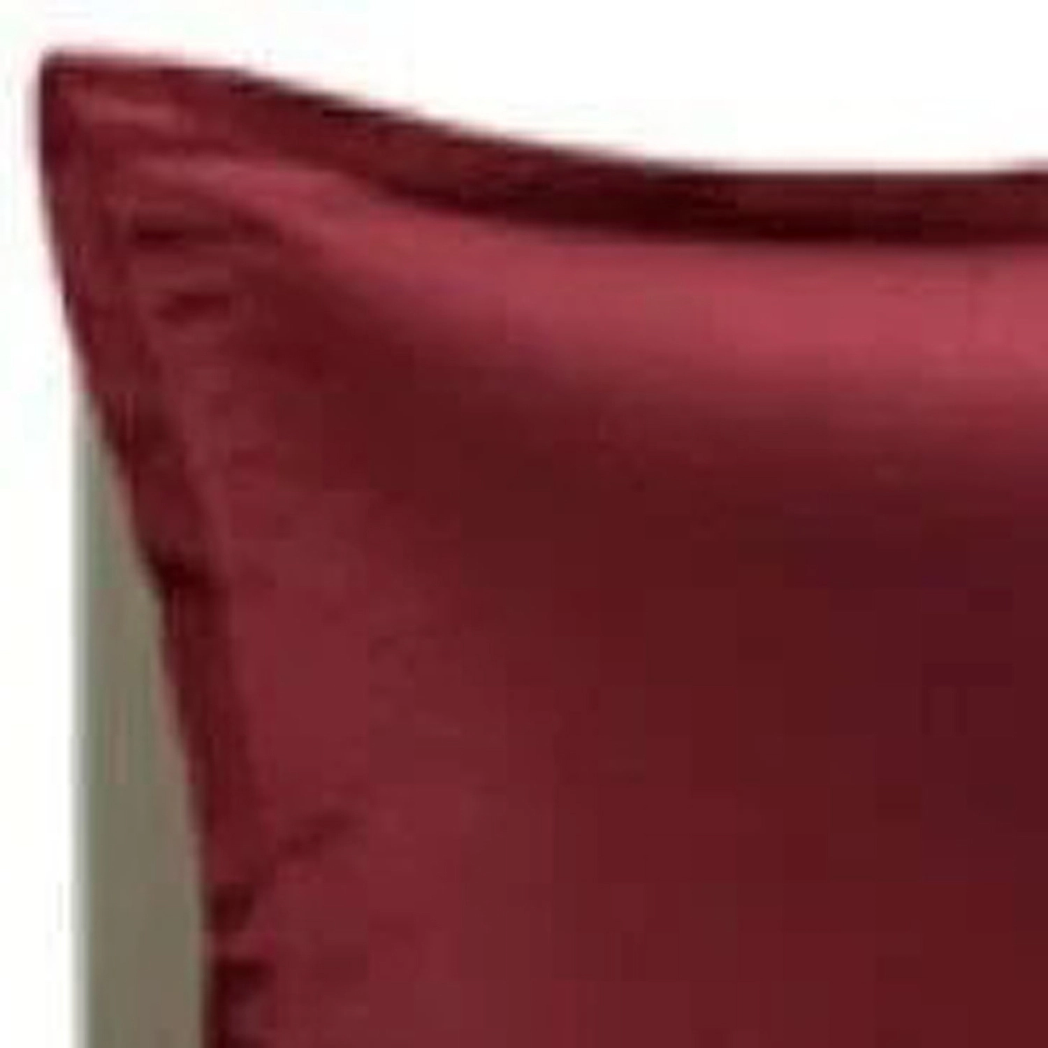 Brielle Home 250 Thread Count Modal Sateen Duvet Cover Set with Sham Twin 68 x 86 Dark Red