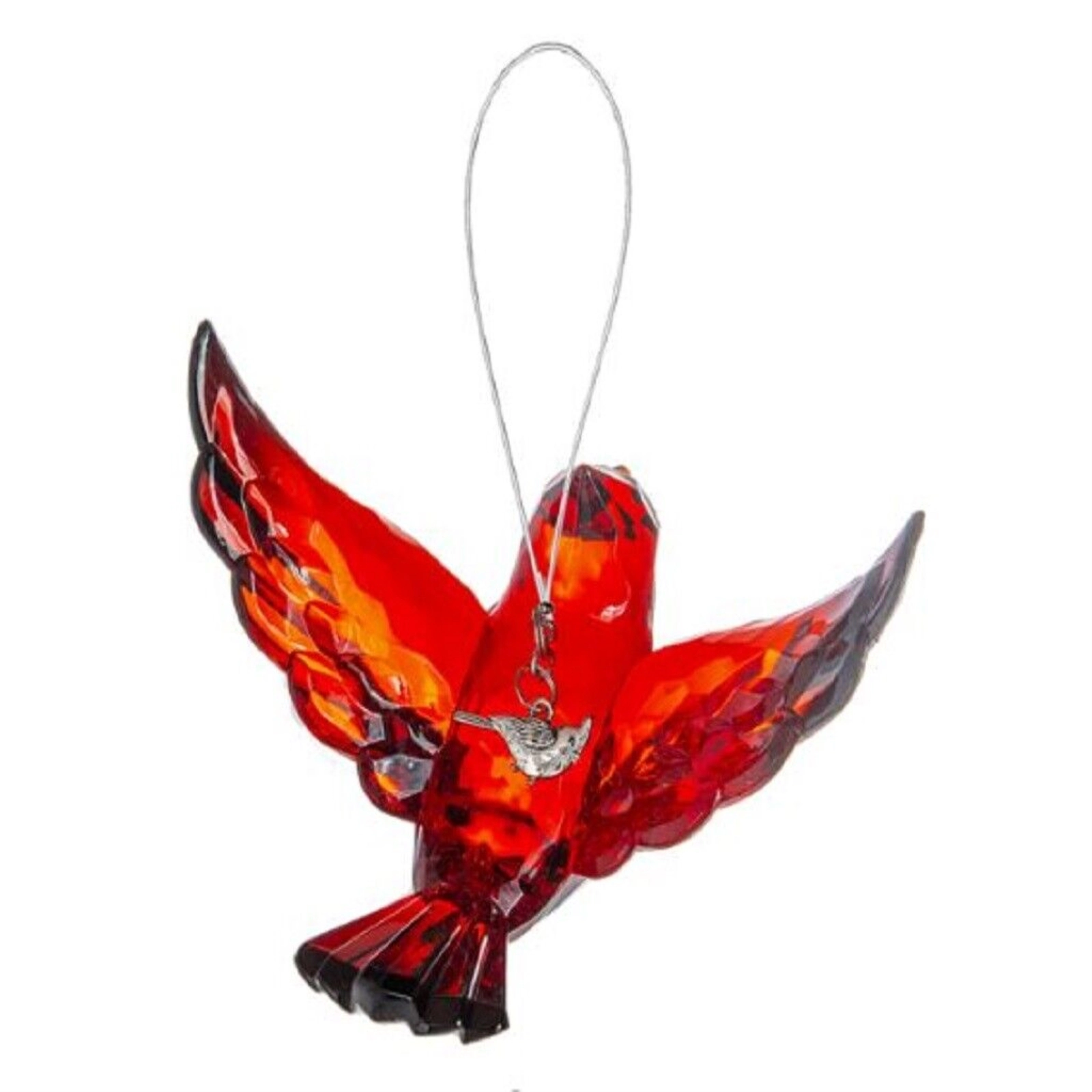 Ganz Crystal Expressions Cardinal Acrylic Ornament Bereavement Comfort Joy
