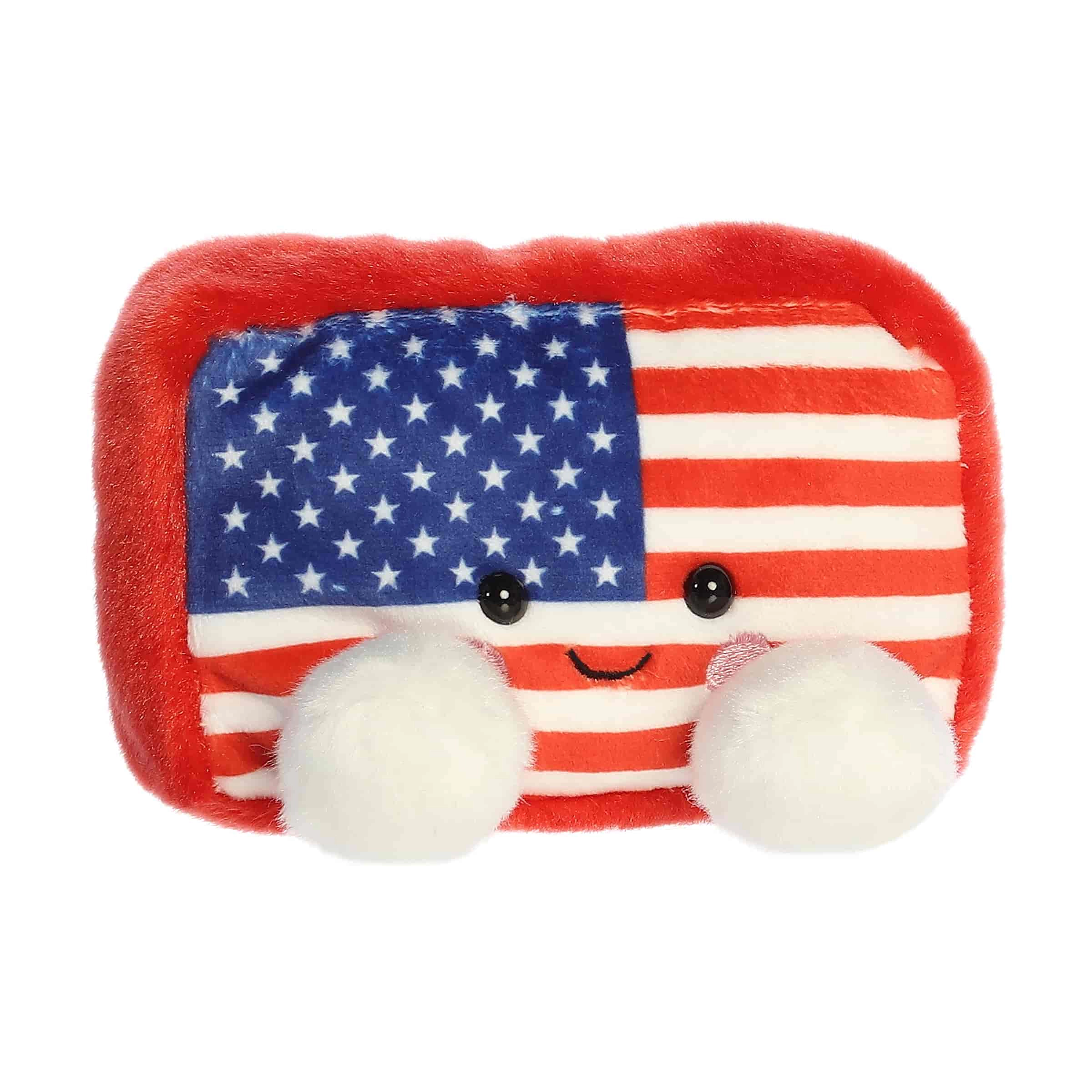 Aurora Palm Pals Indivisible Flag 5-Inch Stuffed Animal Plush