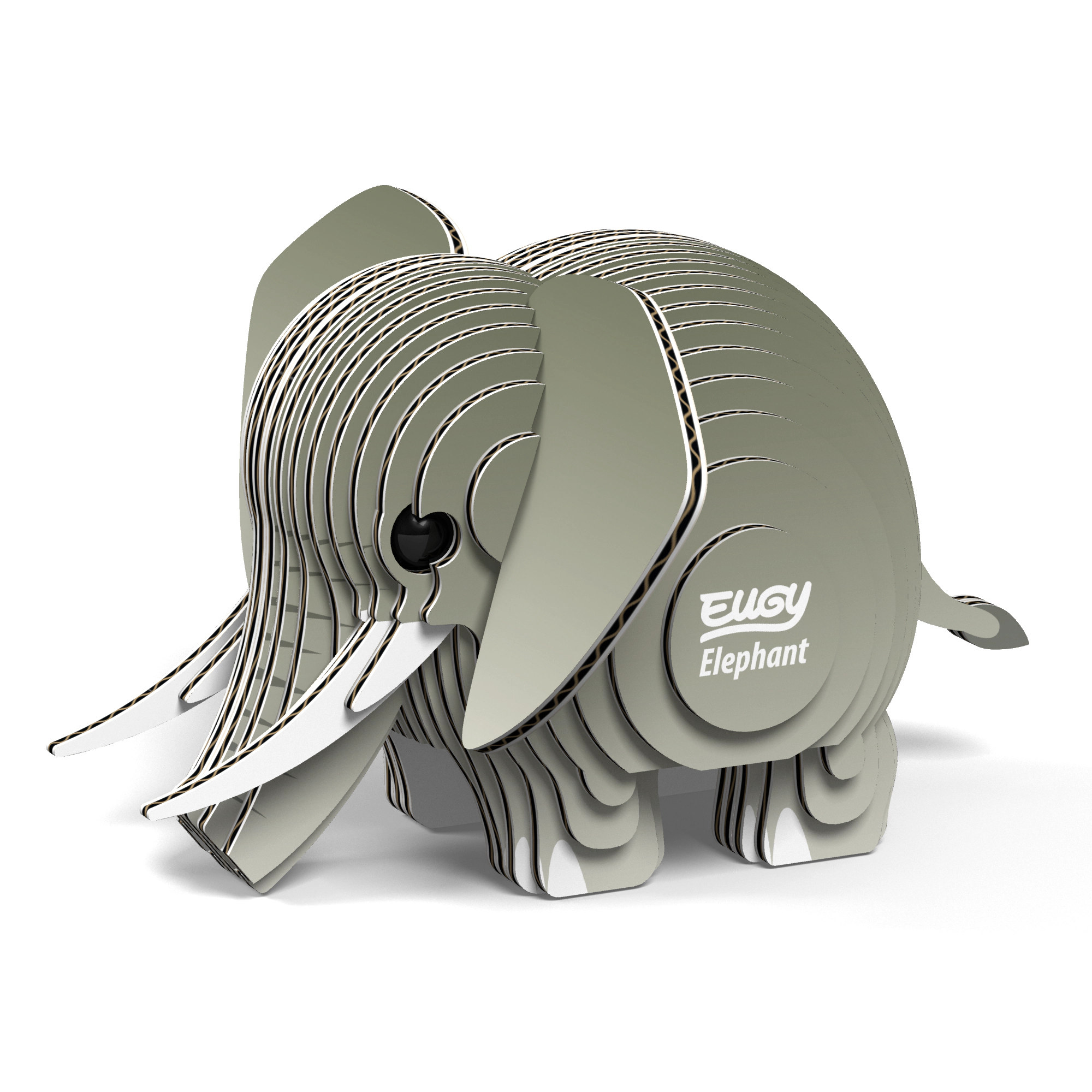 EUGY Elephant 3D Puzzle - contains 28 puzzle pieces