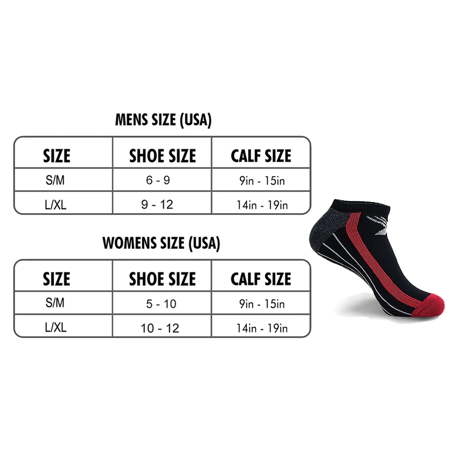 Extreme Fit Compression Socks - Ankle High For Running