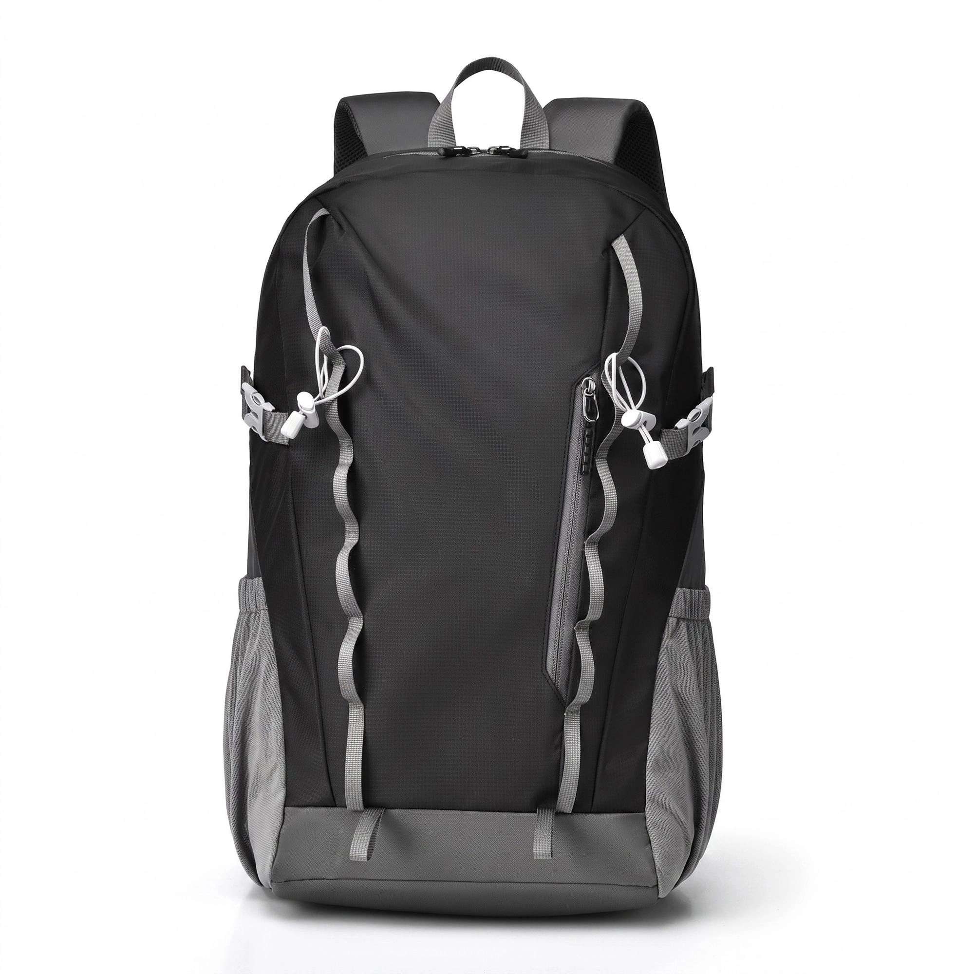 Alilang Women's Travel Backpack with Side Pockets Front Zip Compartments Adjustable Straps Top Hle