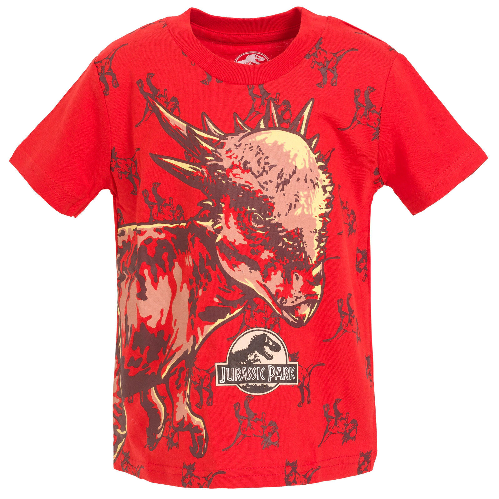 Jurassic World Park T-Rex Boys' 4-Pack Short Sleeve T-Shirts
