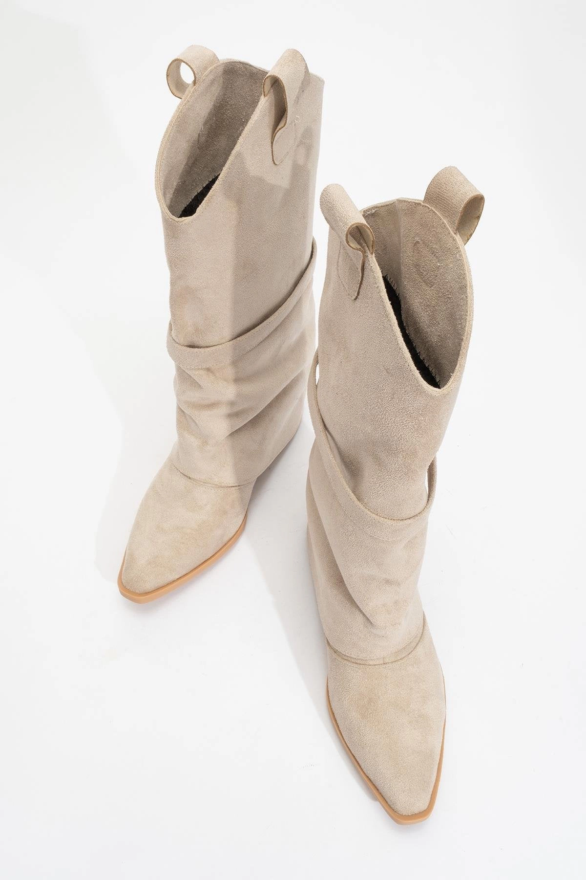 Prologue Shoes Womens Okus Buckle Block Heel Boot
