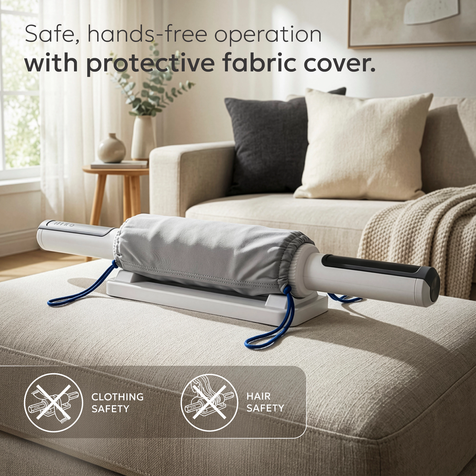 Miko Swift Hands-Free Rolling Percussive Massager