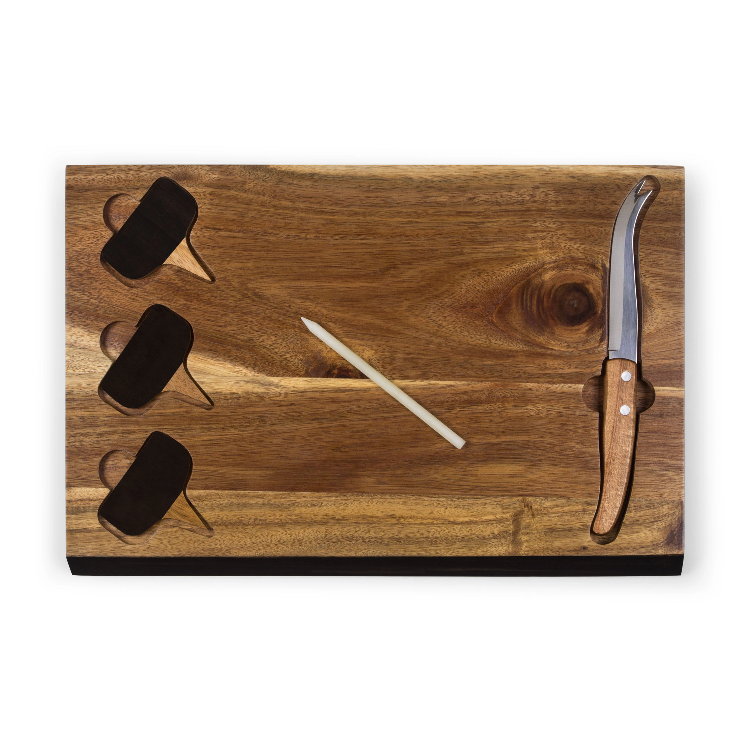 TOSCANA Delio Acacia Cheese Cutting Board & Tools Set