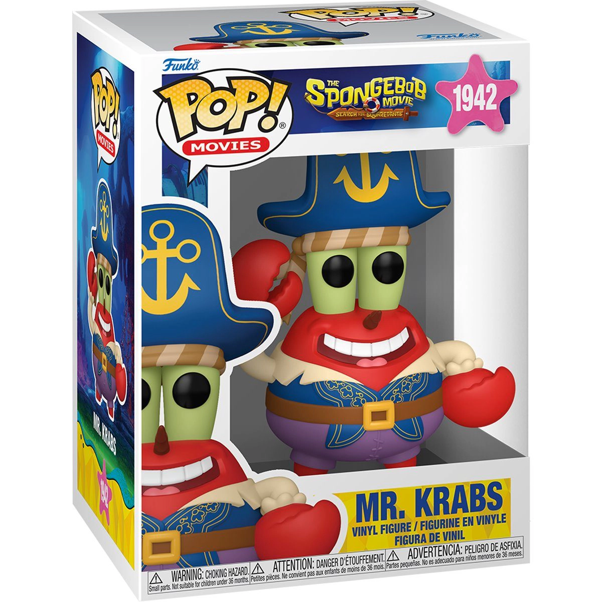 Funko Pop! SpongeBob Movie: Mr. Krabs #1942