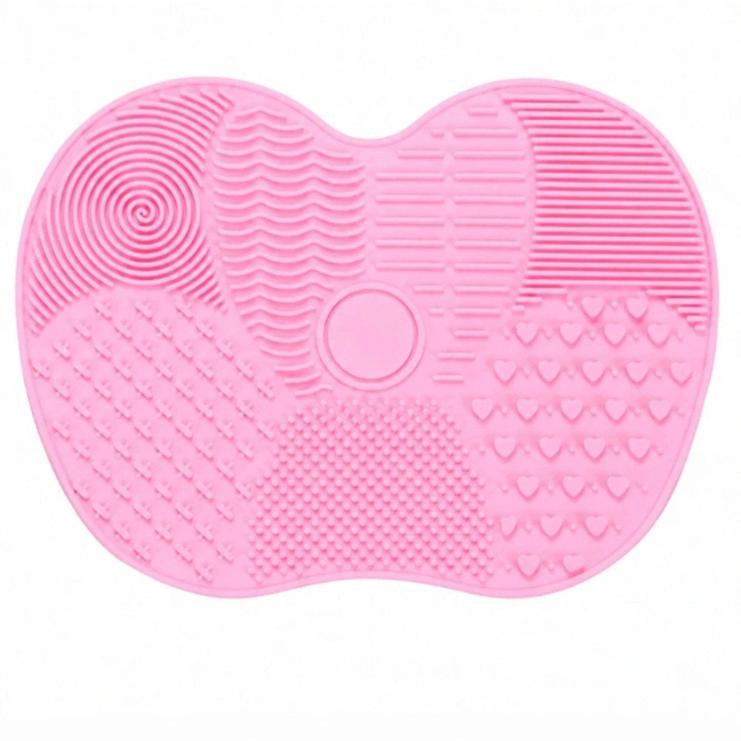 Home Collection Silicone Makeup Brush Cleaner Mat Deep Cleaning Scrubber Pad