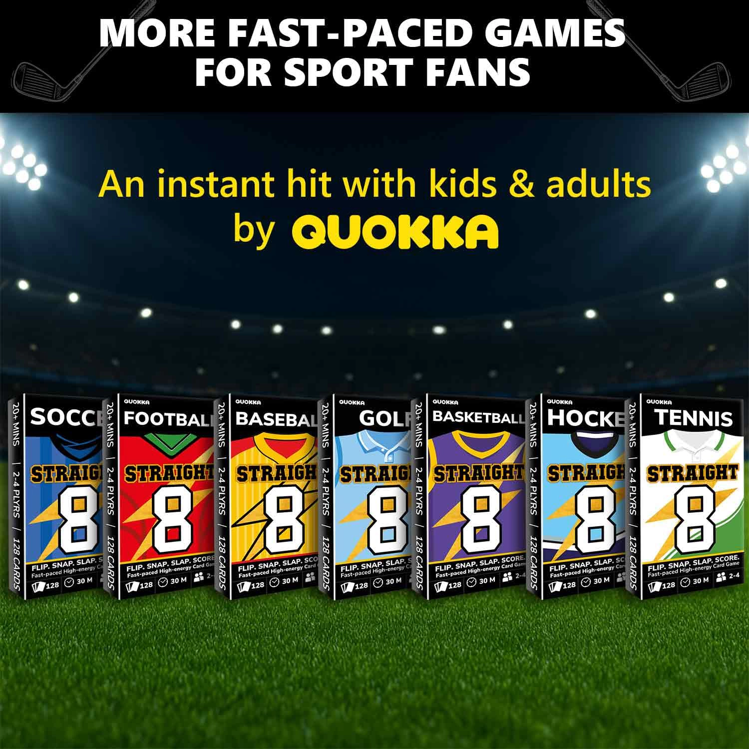 QUOKKA Fast-Paced Card Game for Kids & Adults