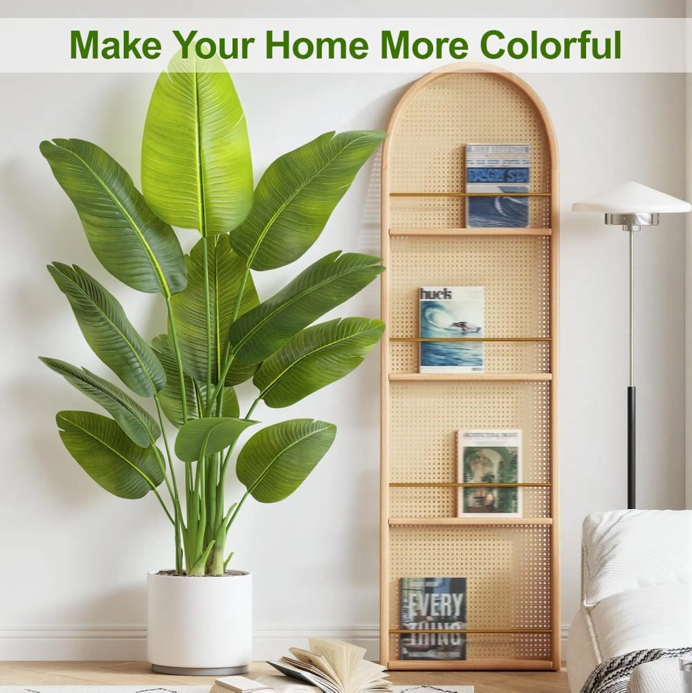 Whimsy Toys 5ft Lifelike Bird of Paradise Artificial Plant