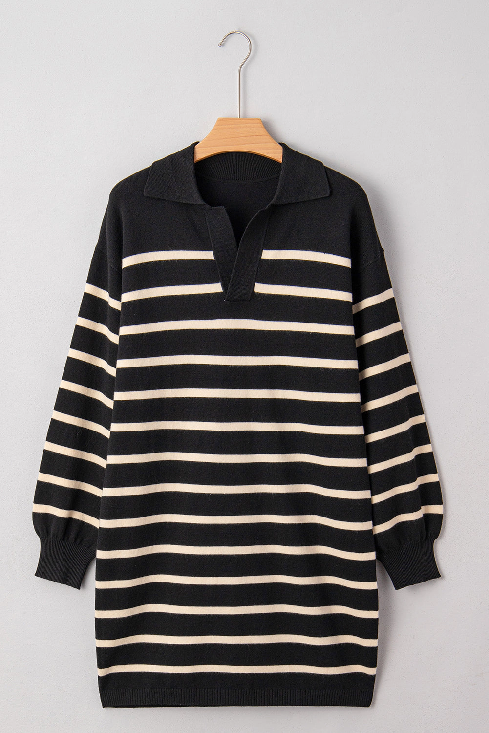 Threaded Pear Women's Harper Collar Puff Sleeve Sweater
