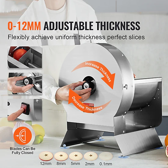 HONGGE Electric Vegetable Slicer Food Cutter