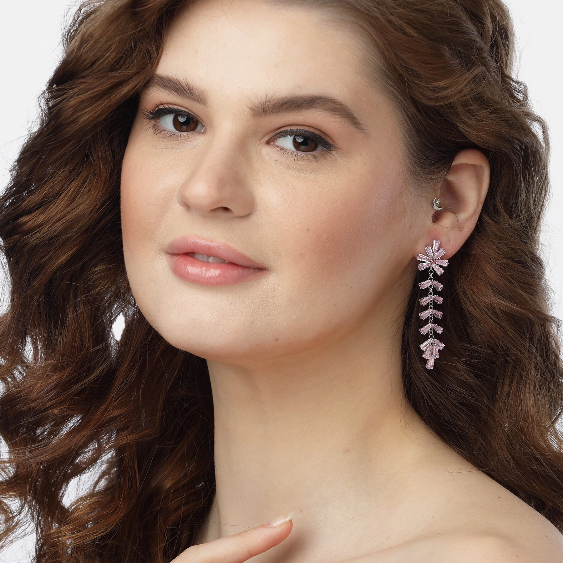AGP PARIS Womens Blooming Dreams Drop Earrings