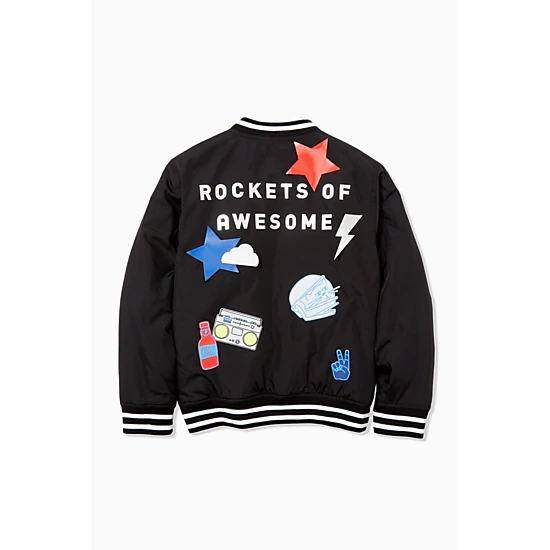 Rockets of Awesome ROA Black Bomber BLACK for Boys